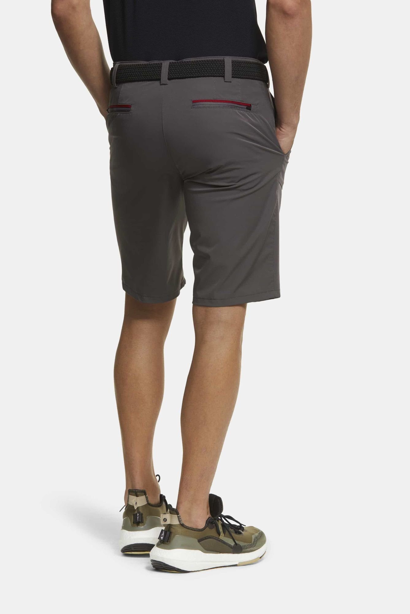 B-Arran Shirt-Stopper MEYER Shorts mit anthrazit