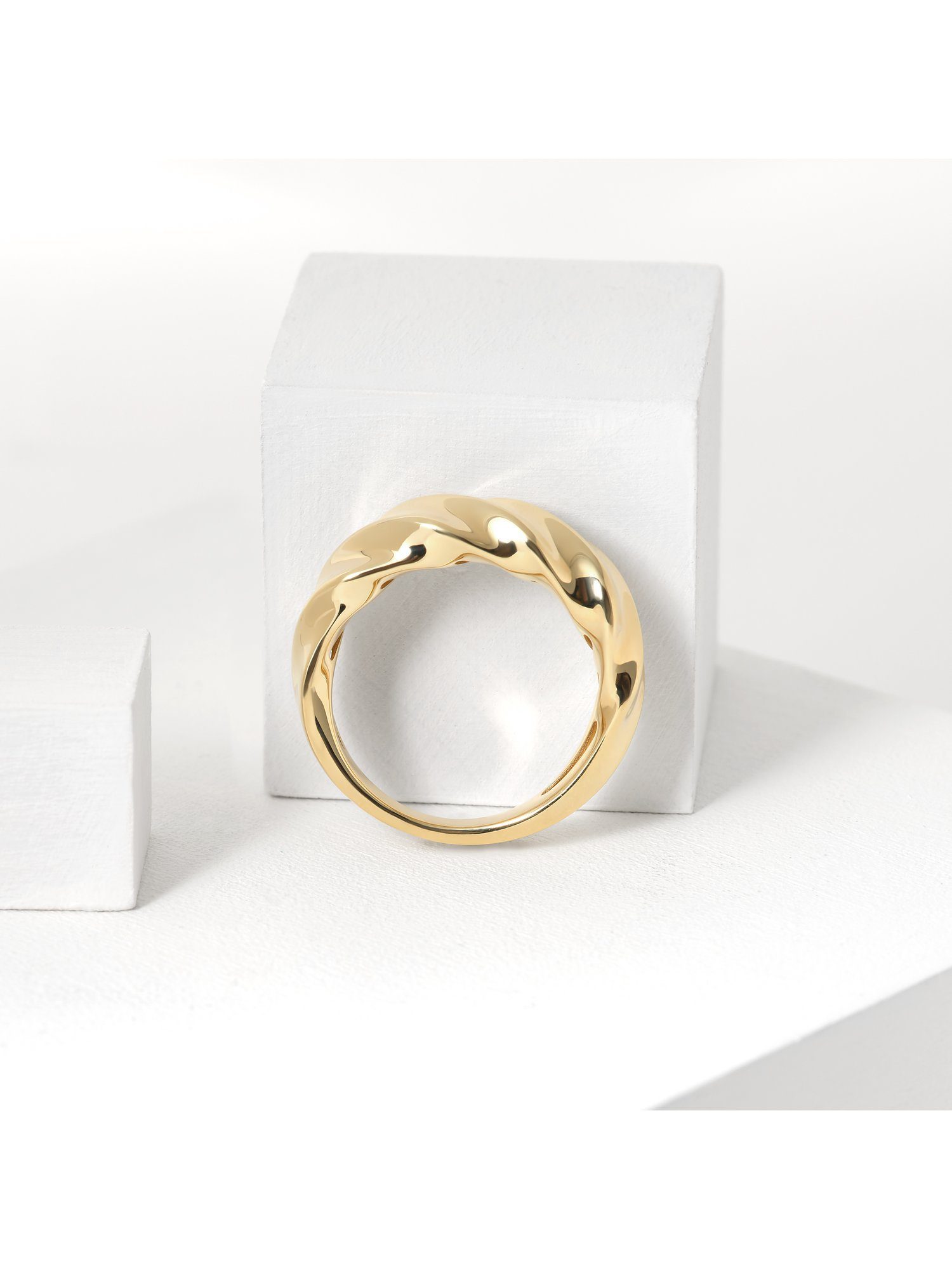 CHRIST Goldring CHRIST Damen-Damenring 585er Gelbgold
