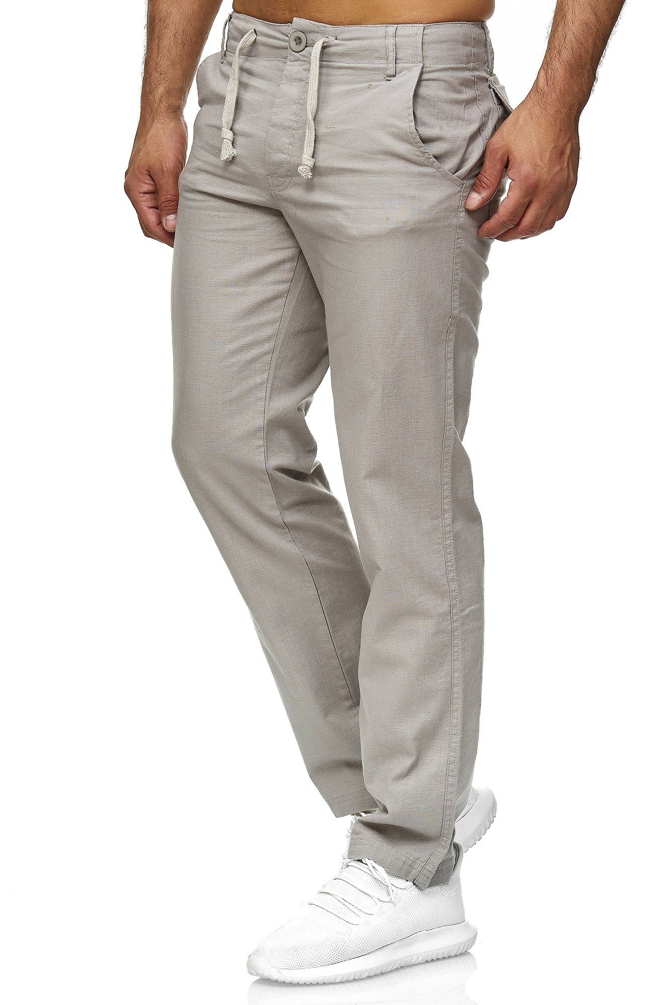 Reslad Leinenhose Reslad Herren bequeme Baumwollhose Leinenhose Optik Stran günstig online kaufen