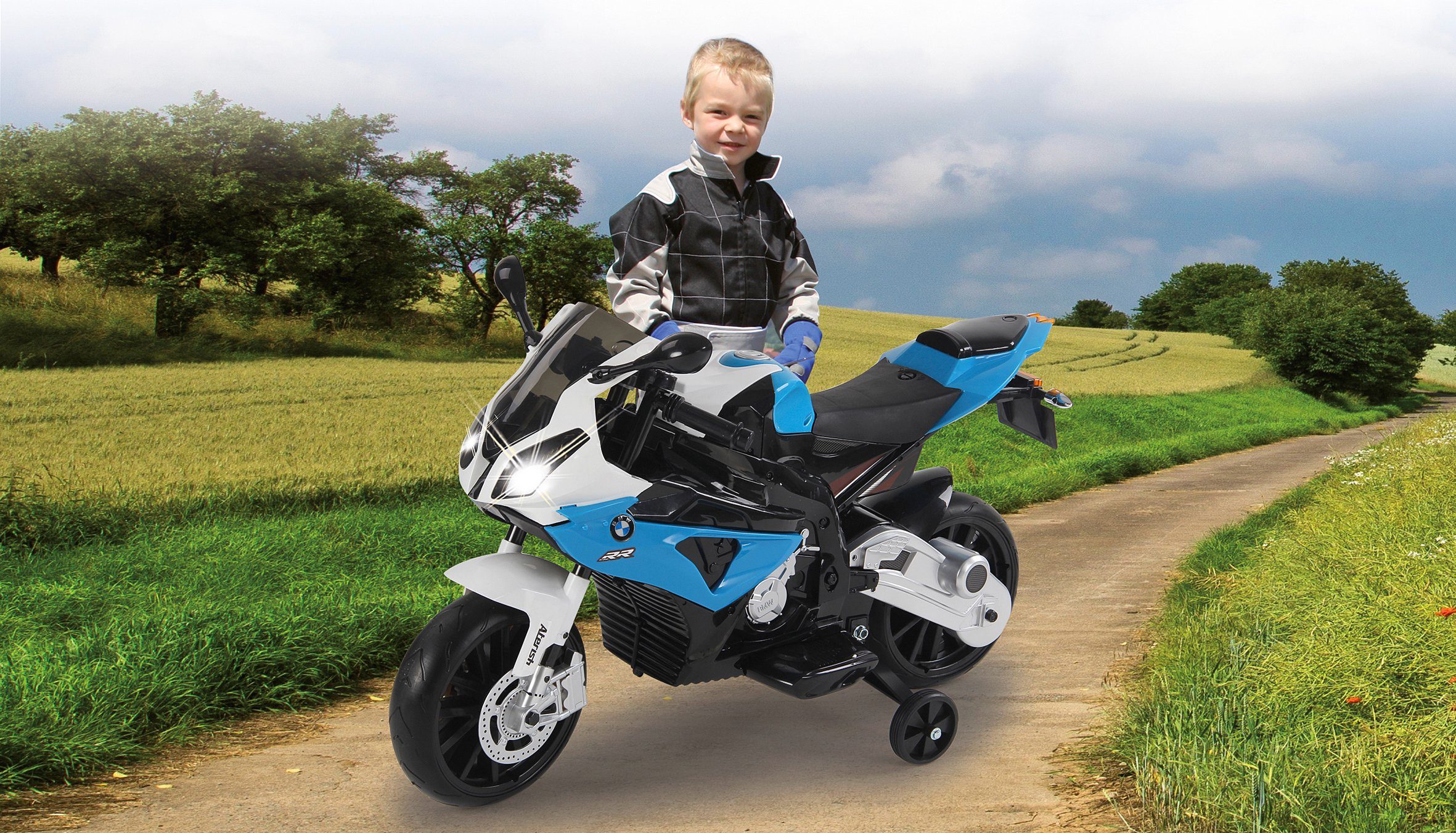 Spielzeug Kinder-Elektrofahrzeuge Jamara Elektro-Kindermotorrad BMW S1000 RR, Belastbarkeit 35 kg