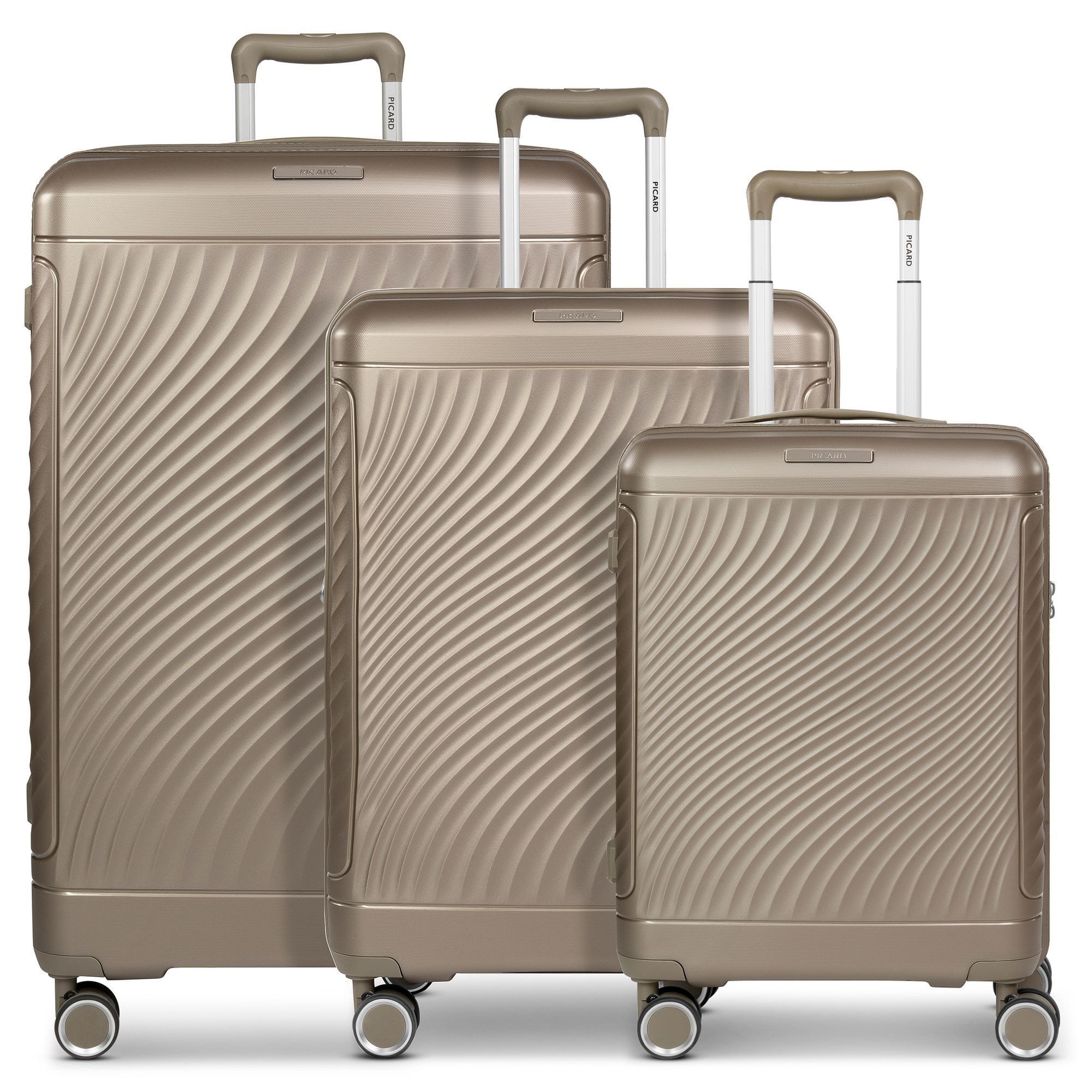 Picard Trolleyset Vienna, 4 Rollen, (3-teilig, 3 tlg), Polypropylen