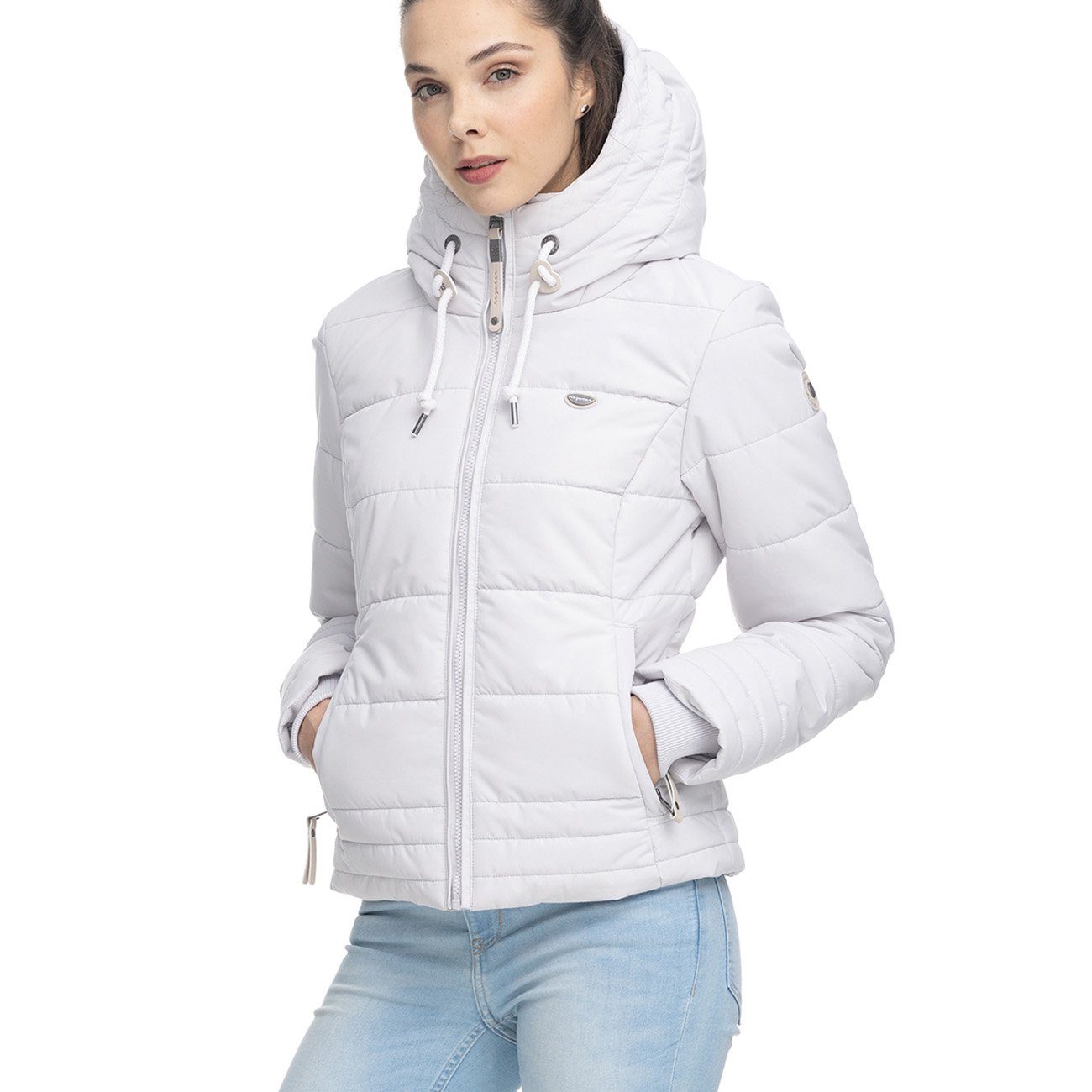Winterjacke Ragwear Novva Jacket Damen Light Grey