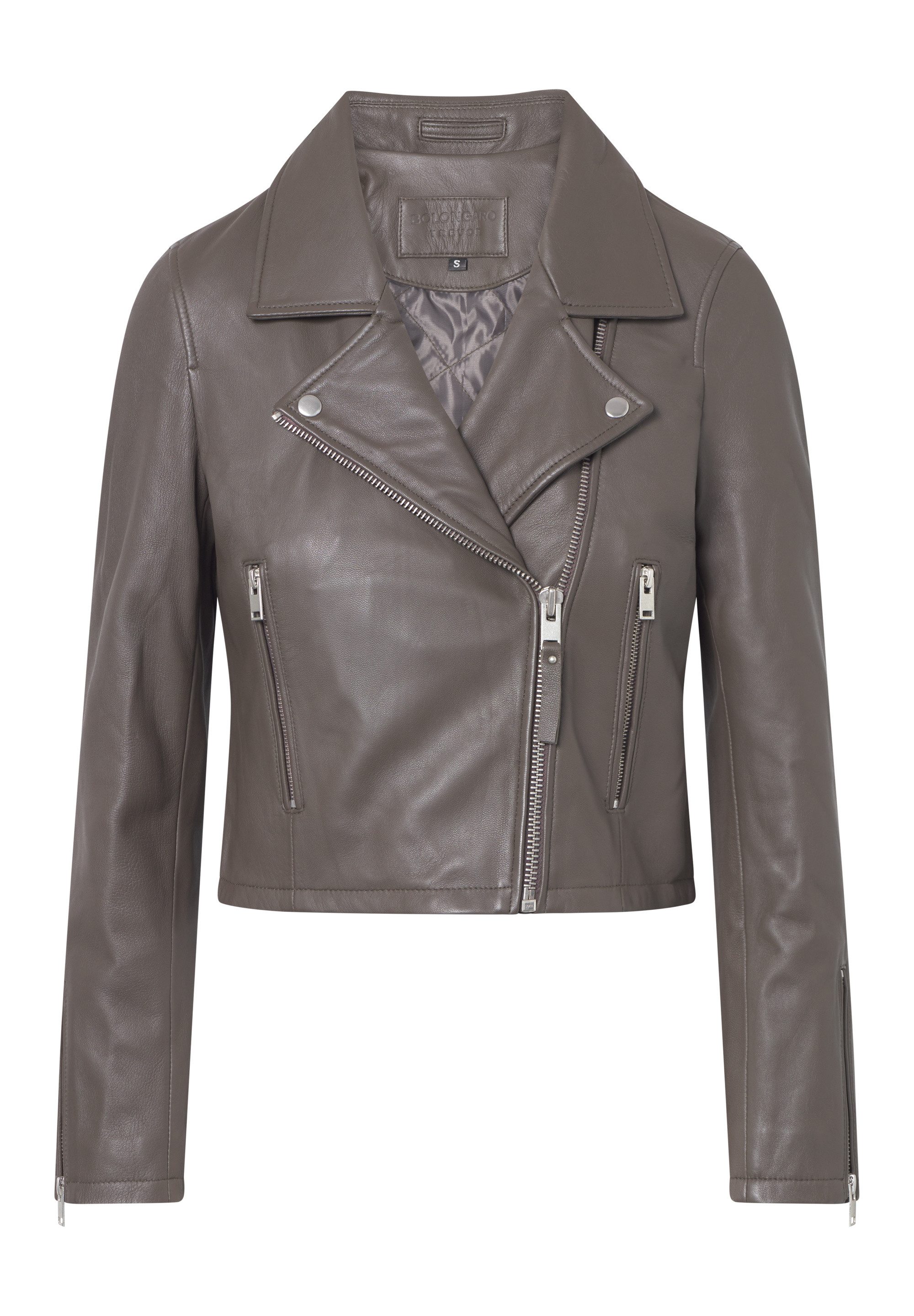 Bolongaro Trevor Bikerjacke MINIMAL BIKER Asymmetrischer günstig online kaufen