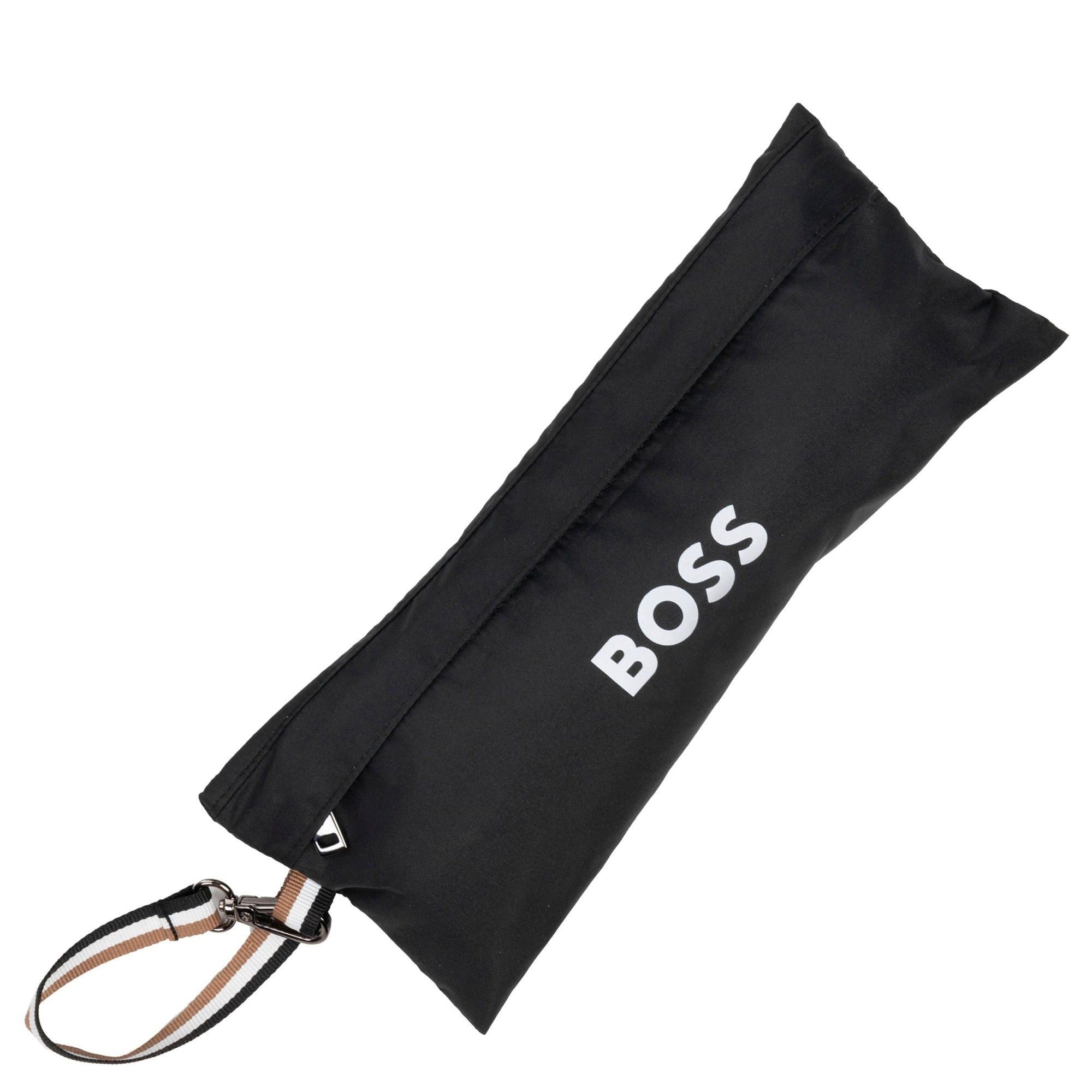 Taschenregenschirm Iconic Mini - Taschenschirm Regenschirm 90 cm (black)