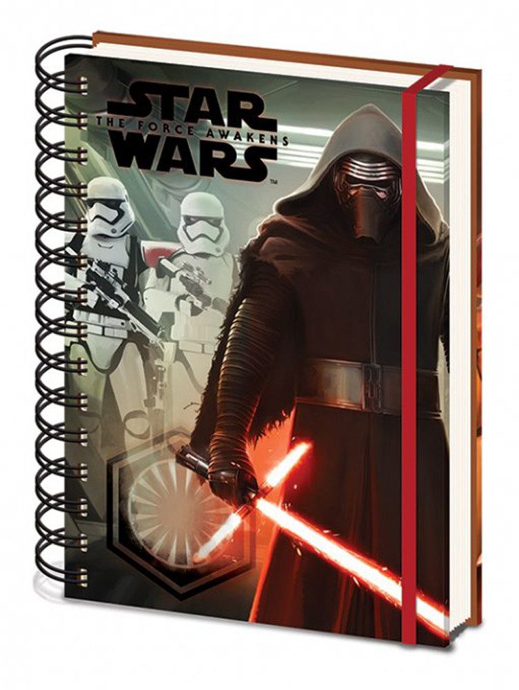 Notizbuch Star Wars - Notizbuch - EP7 Kylo Ren & Troopers