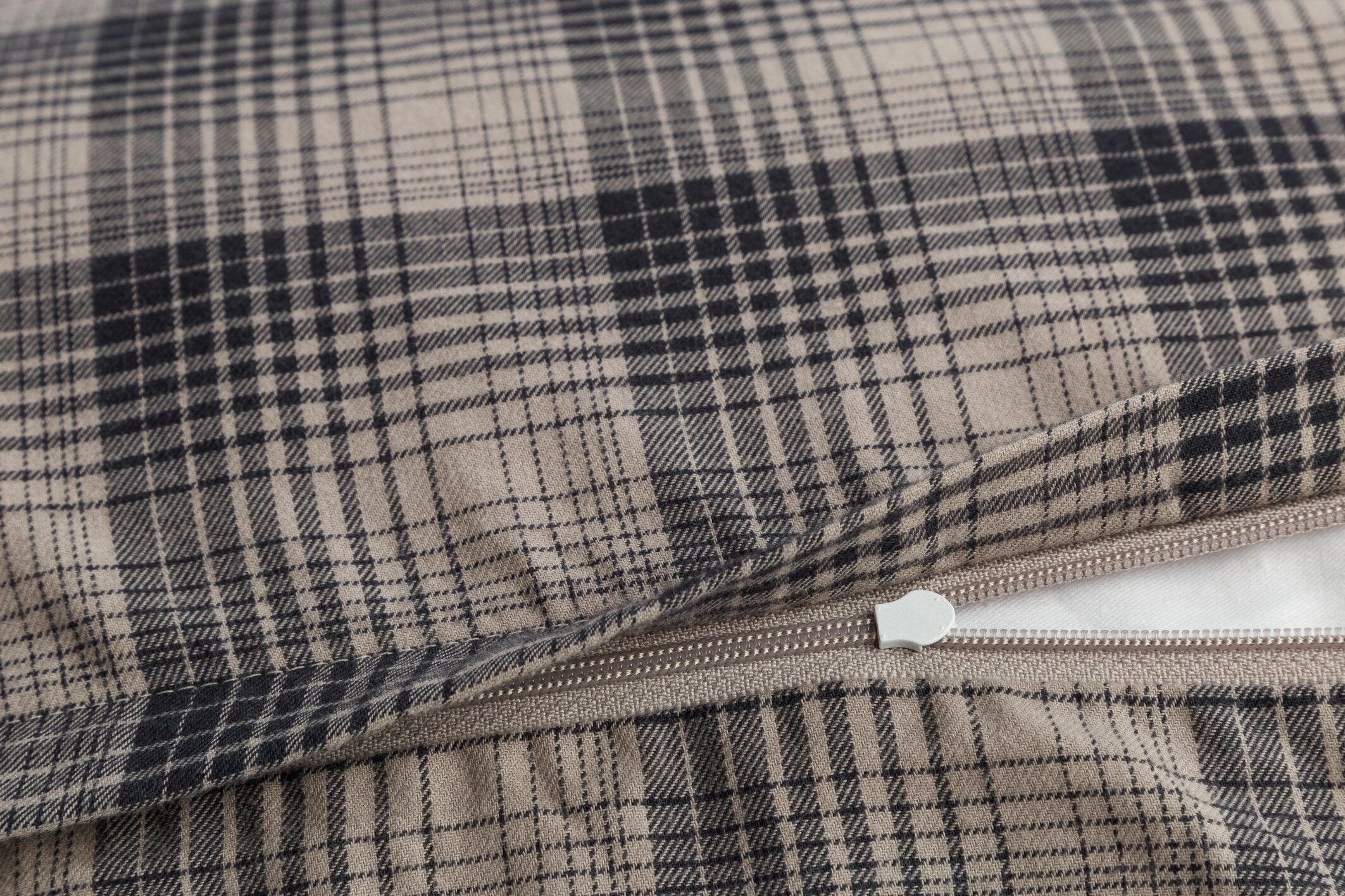 JOOP! Bettwäsche JOOP! LIVING - SOFT CHECKS Kissenbezug, Textil, 1 teilig