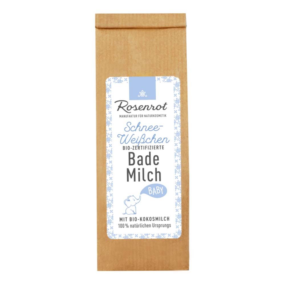 Bademilch Feste Bademilch - Schneeweißchen Pulver 150g
