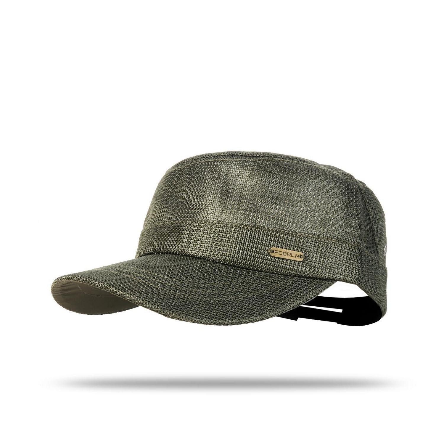 LuxusKollektion Army Cap Army Cap Herren Mesh Sonnenhut Unisex Outdoor Armeegrün