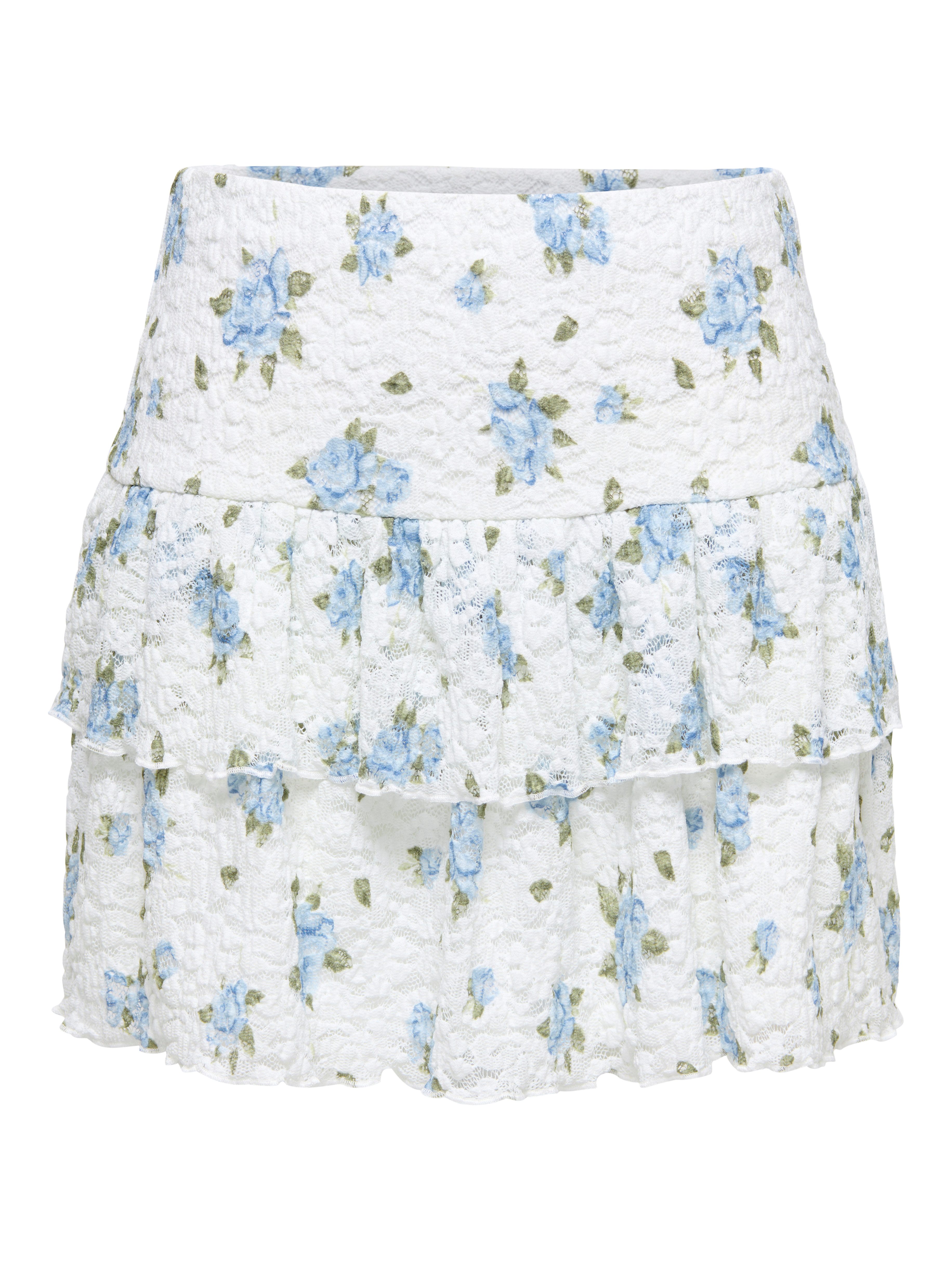 ONLY Minirock ONLSAGA LACE MINI SKIRT Materialmix