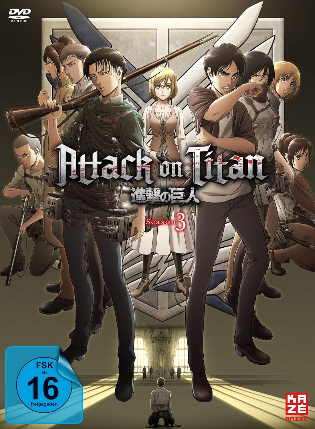 Crunchyroll DVD Attack on Titan - Staffel 3 Gesamtausgabe, (4-St., Box-Set)