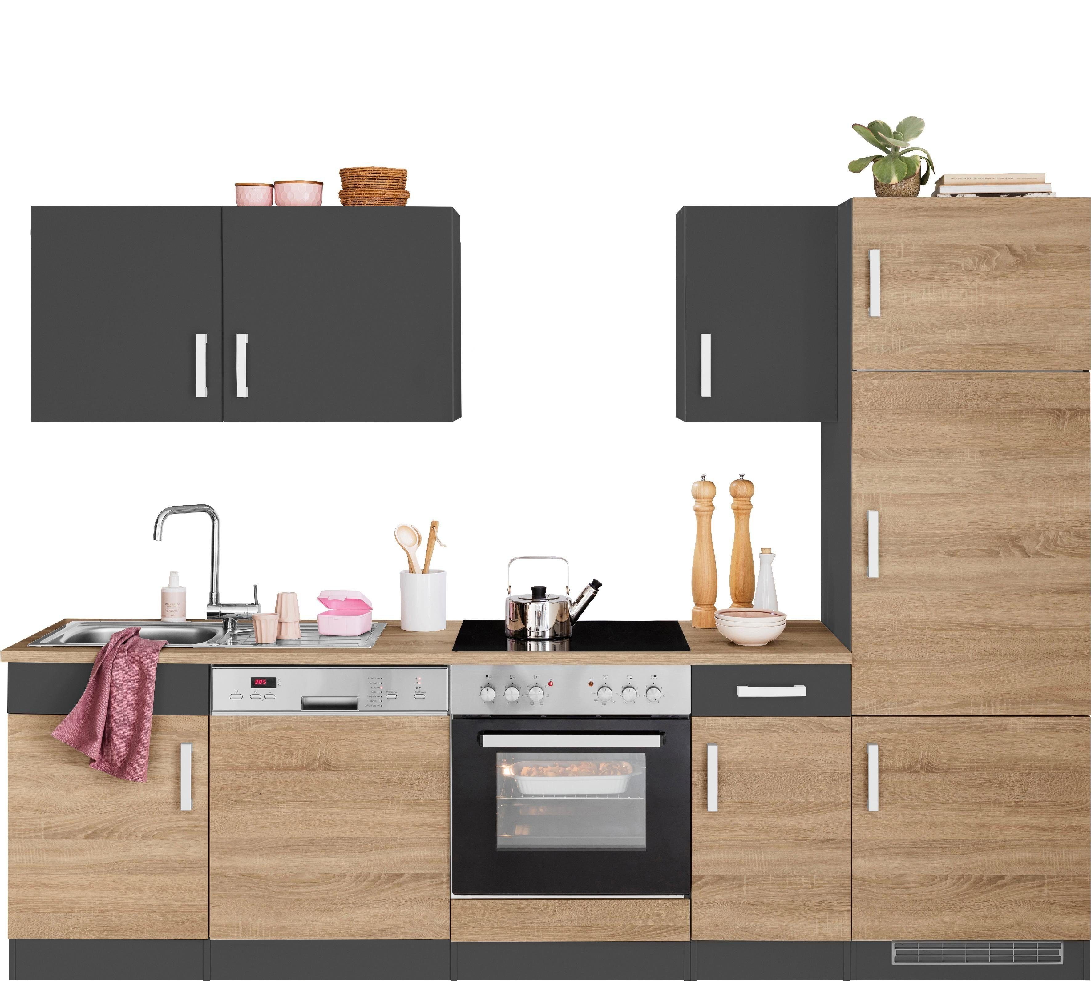 KOCHSTATION Küchenzeile KS-Gera, Breite 270 cm, günstig online kaufen