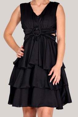 Modabout Abendkleid Kurzes Midikleid Sommerkleid für Damen - NELB0063D2267SYH (1-tlg)