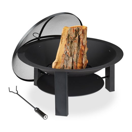 relaxdays Feuerschale »Feuerschale XXL mit Funkenschutz« online kaufen
