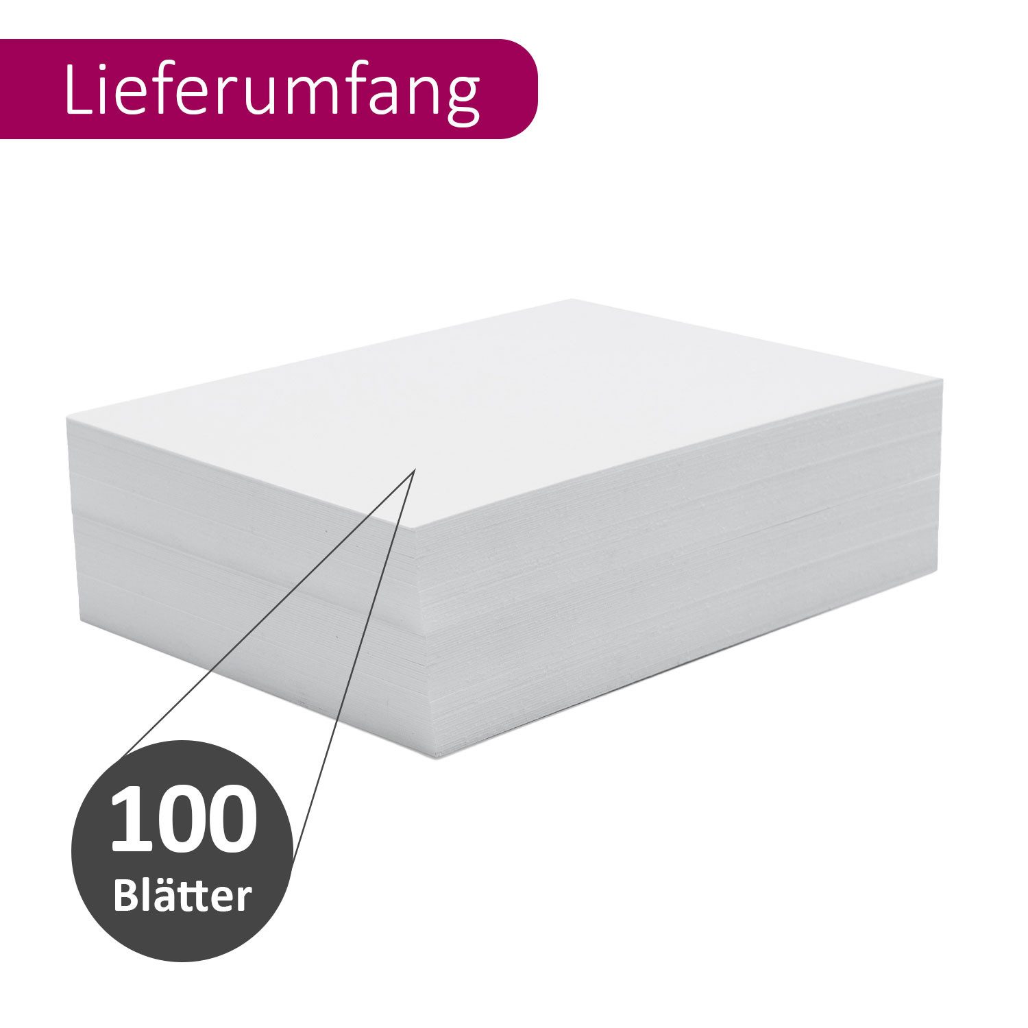 younikat Drucker- und Kopierpapier 100 Blatt Premium Digitaldruck-Papier A6 I Digital-Silk I dv1568