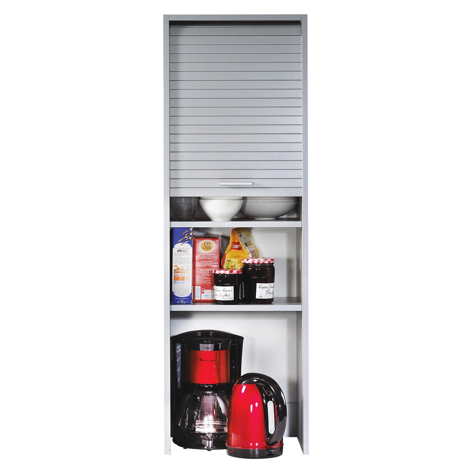 SIMMOB Rollladenschrank COOK124AL Küchenschrank Hochschrank Oberschrank günstig online kaufen