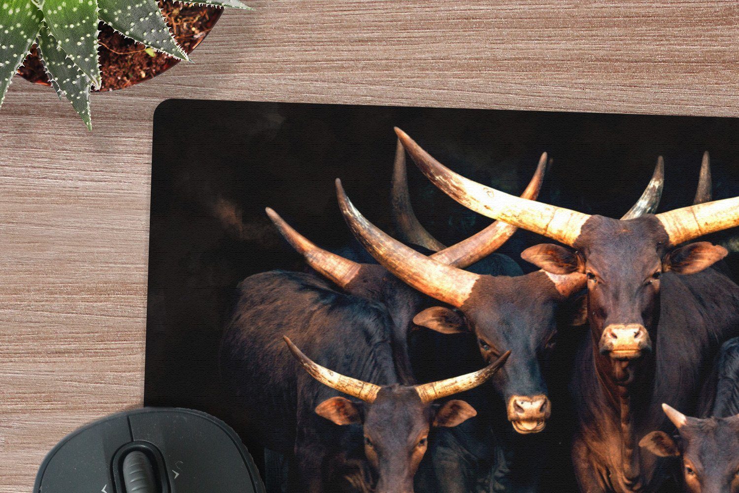 MuchoWow Mauspad (1-St), Mouse pad, Gaming Deko, PC Zubehör, 27x18 cm