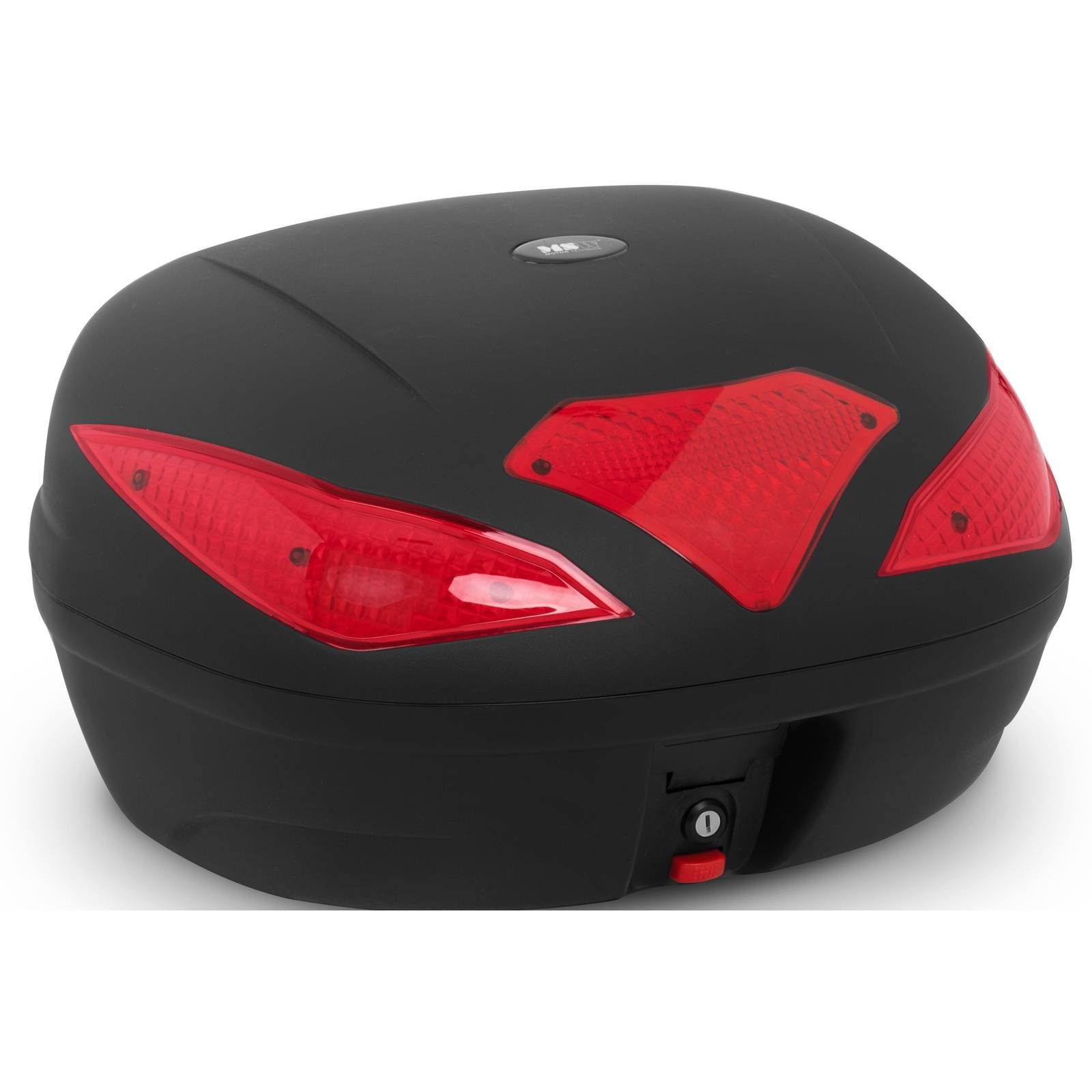 MSW Topcase Topcase Motorradkoffer Roller Koffer Motorrad 62 L 2 Helme inkl.