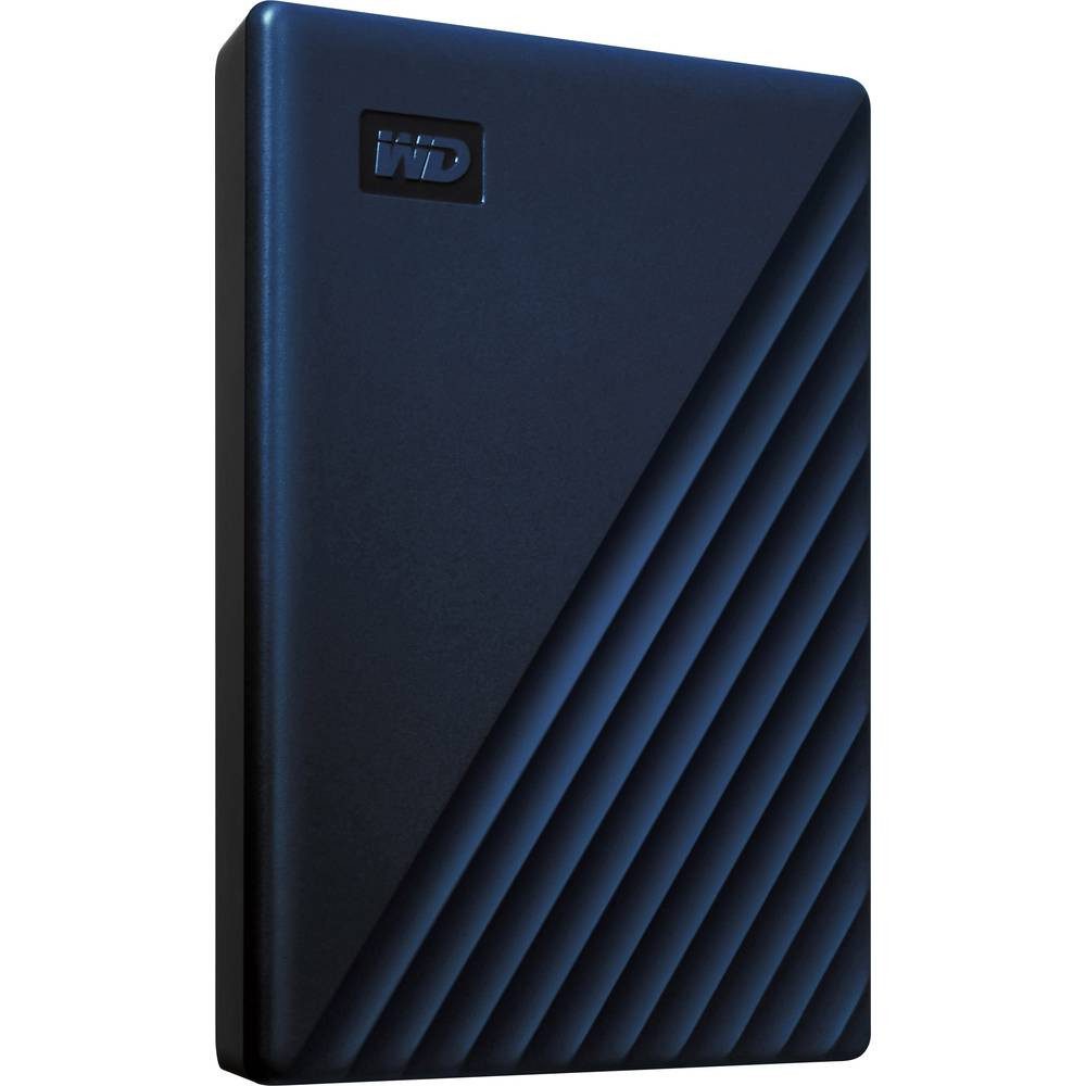 WD My Passport™ for Mac 5TB USB Type™-C WDBA2F0050BBL-WESN HDD-Festplatte, 256-Bit AES Verschlüsselung