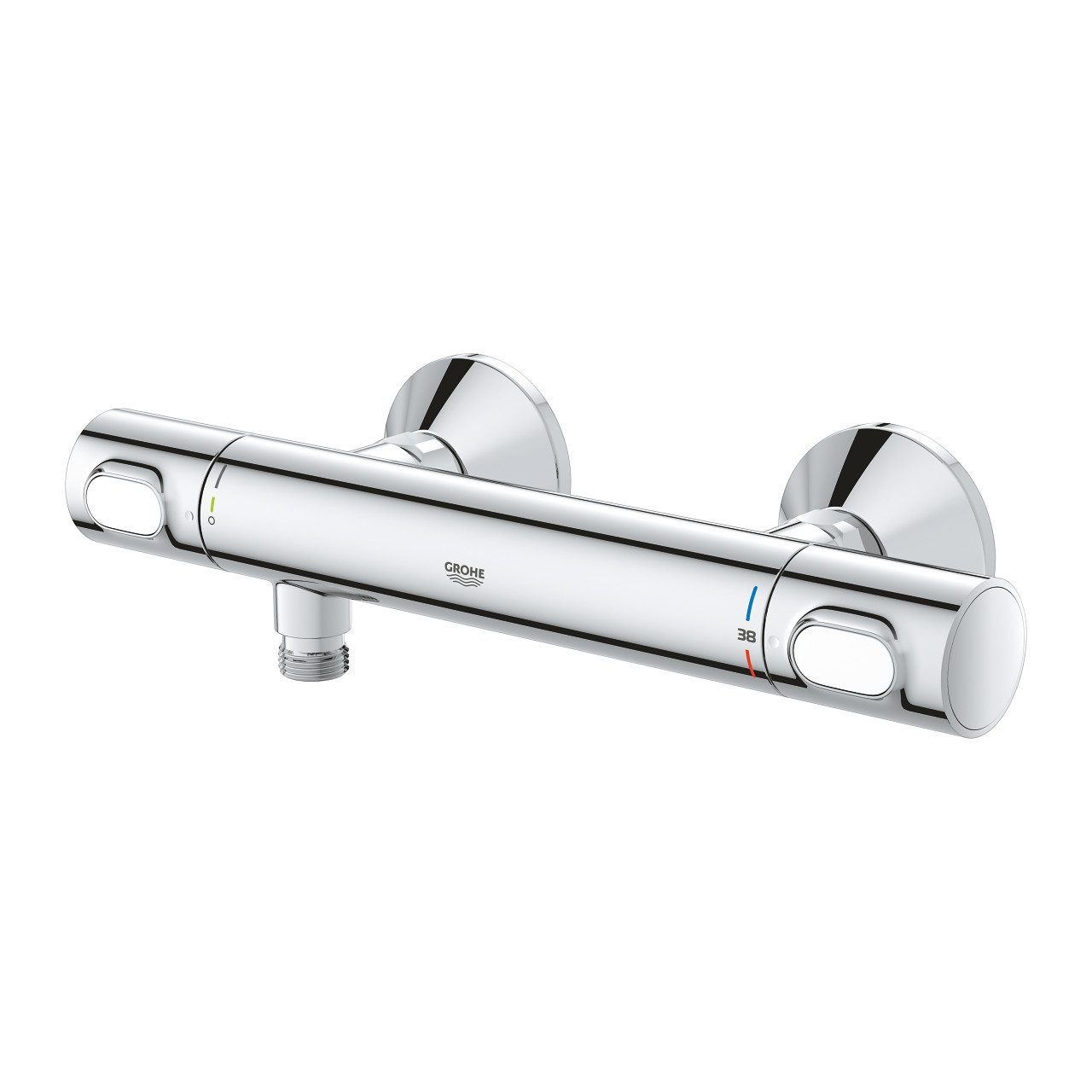 Grohe Duscharmatur Brausethermostat Grohtherm 500 Brausebatterie 1/2″Aufputz 34793000