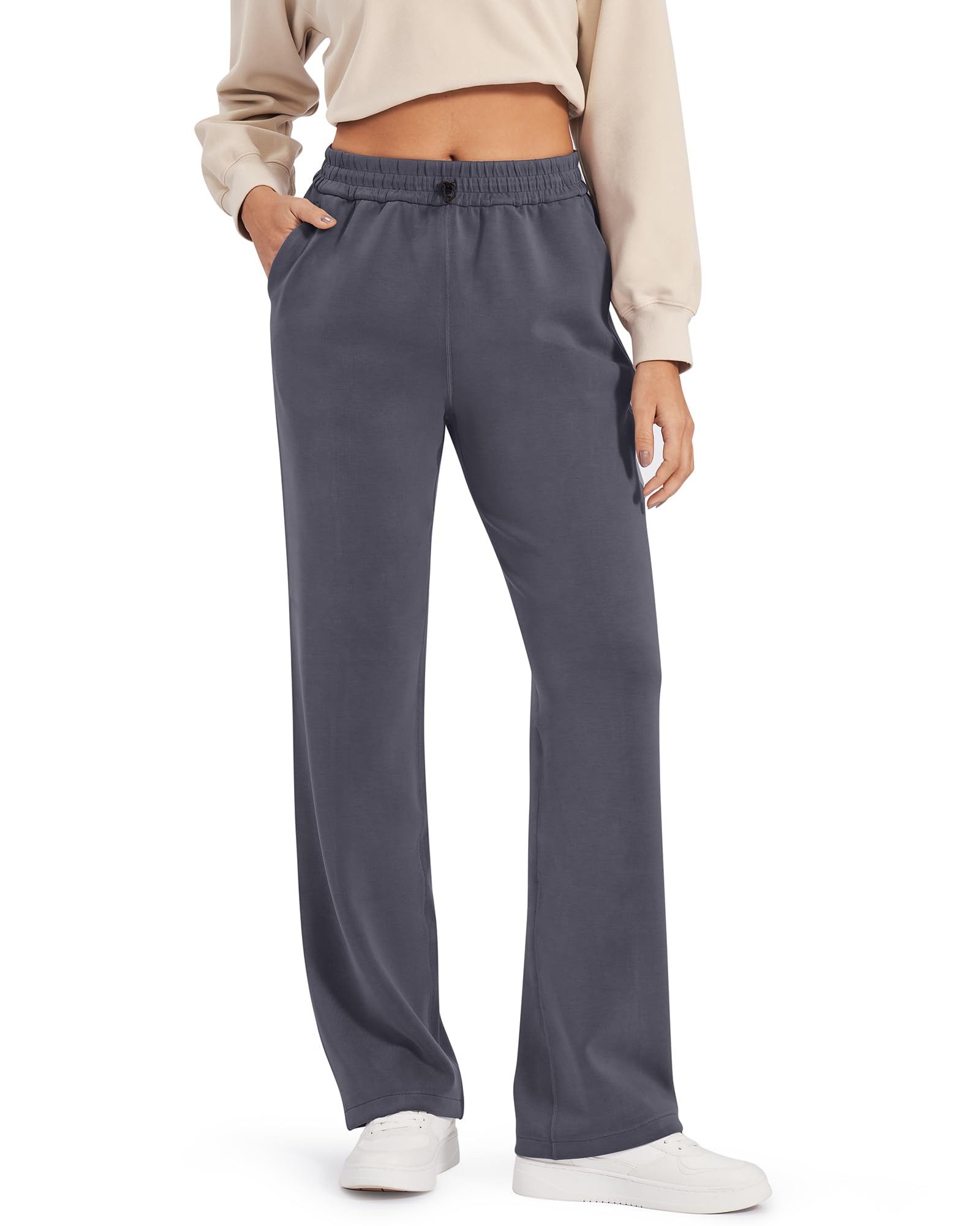 G4Free Jogginghose G4Free Damen Jogginghose Sweatpants weitem Bein Yogahose günstig online kaufen