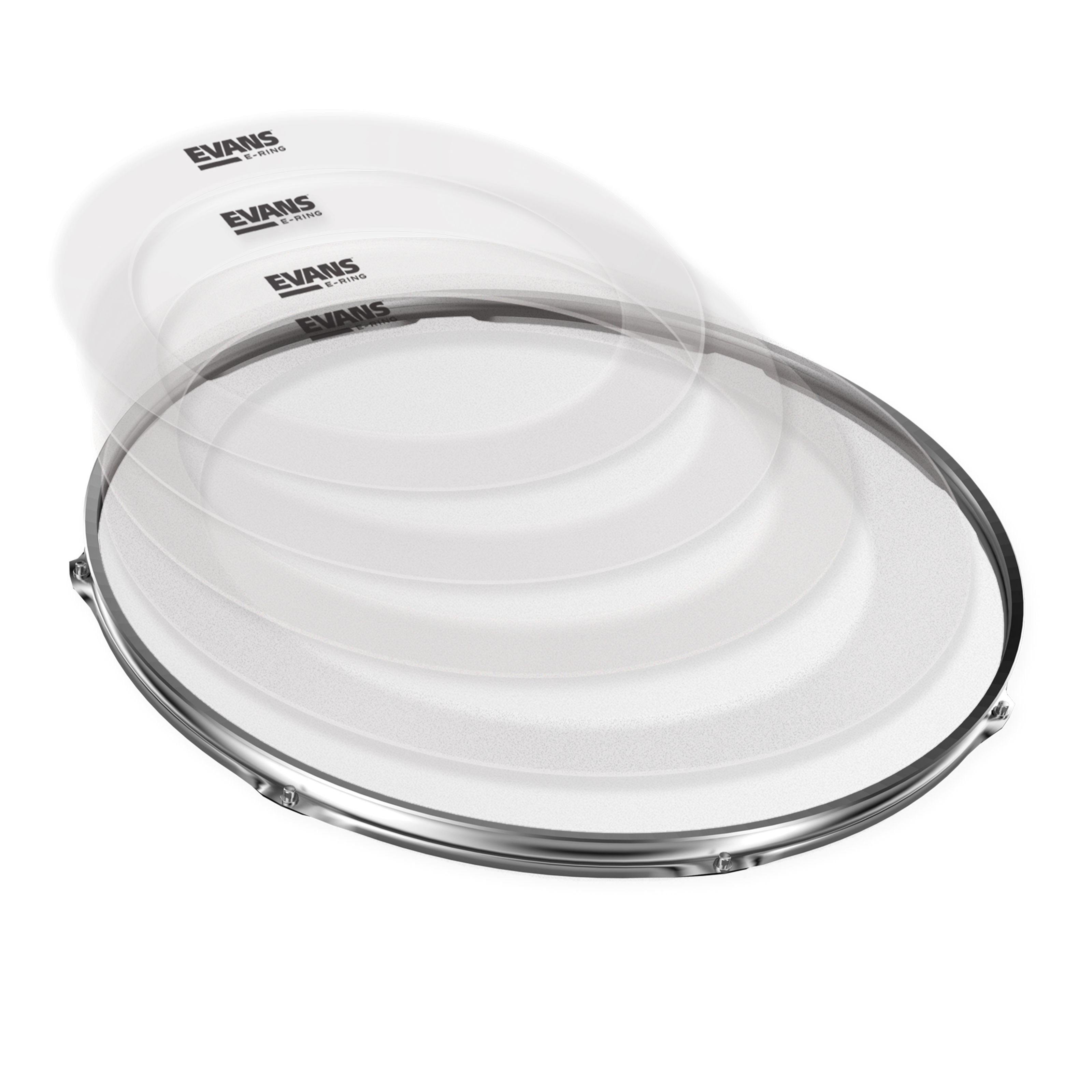 Evans Bass Drum,E-Ring Pack Standard 12"13"14"16", Zubehör für Drums, Fell-Zubehör, E-Ring Pack Standard 12",13",14",16" - Zubehör für Drumfelle