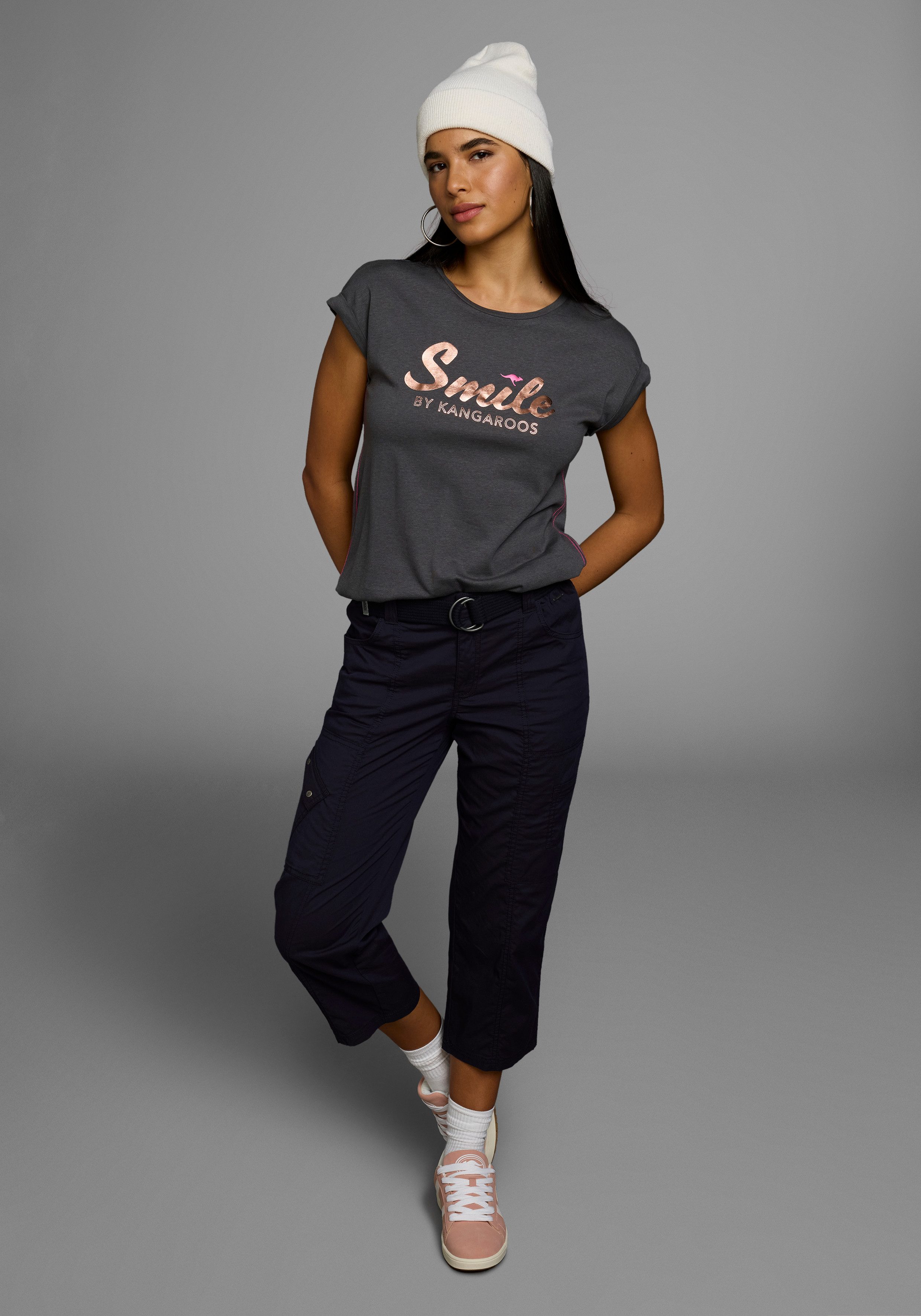 KangaROOS T-Shirt mit Print günstig online kaufen
