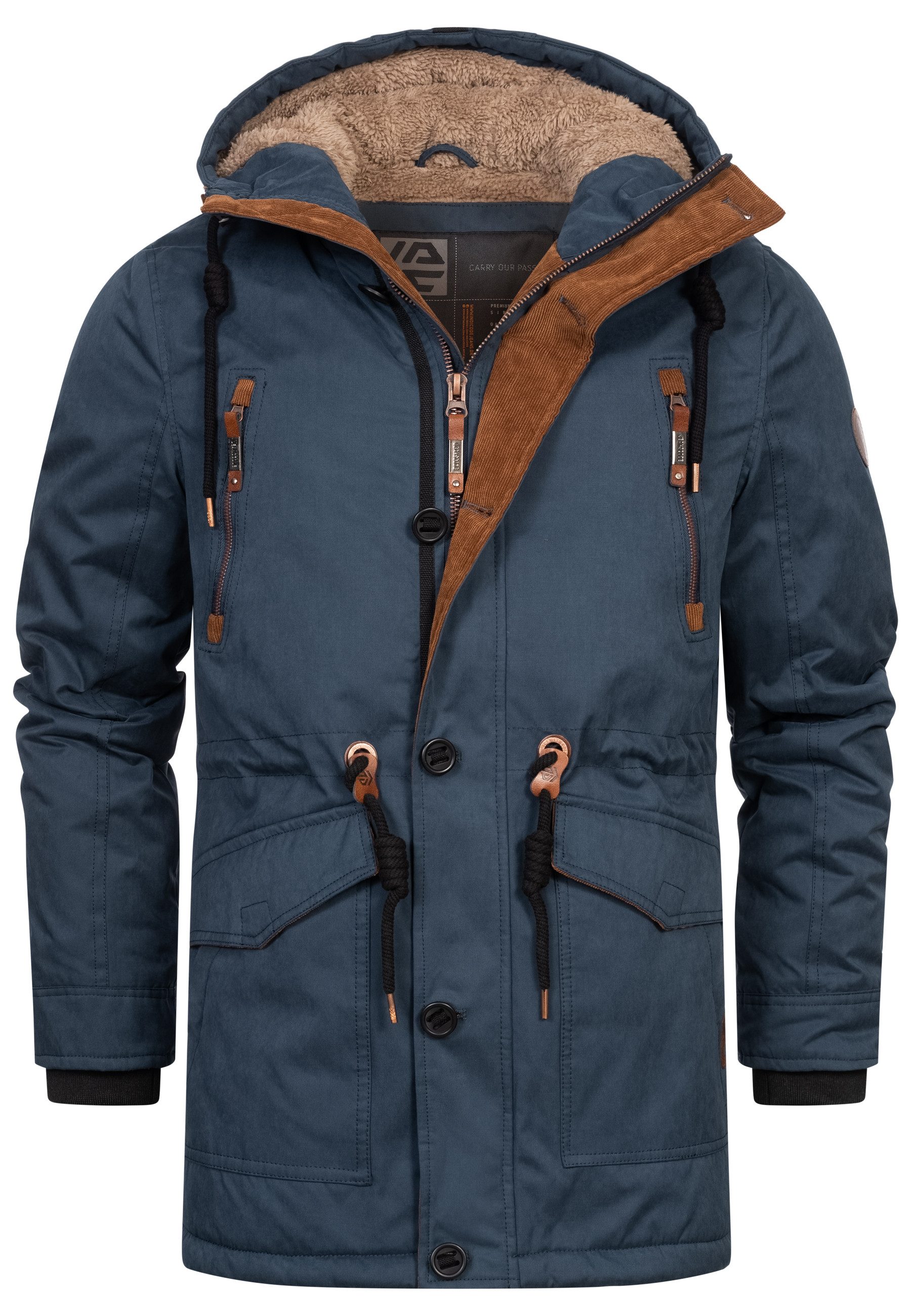Indicode Winterjacke Herren INGillespie Jacke Winter Herrenjacke günstig online kaufen
