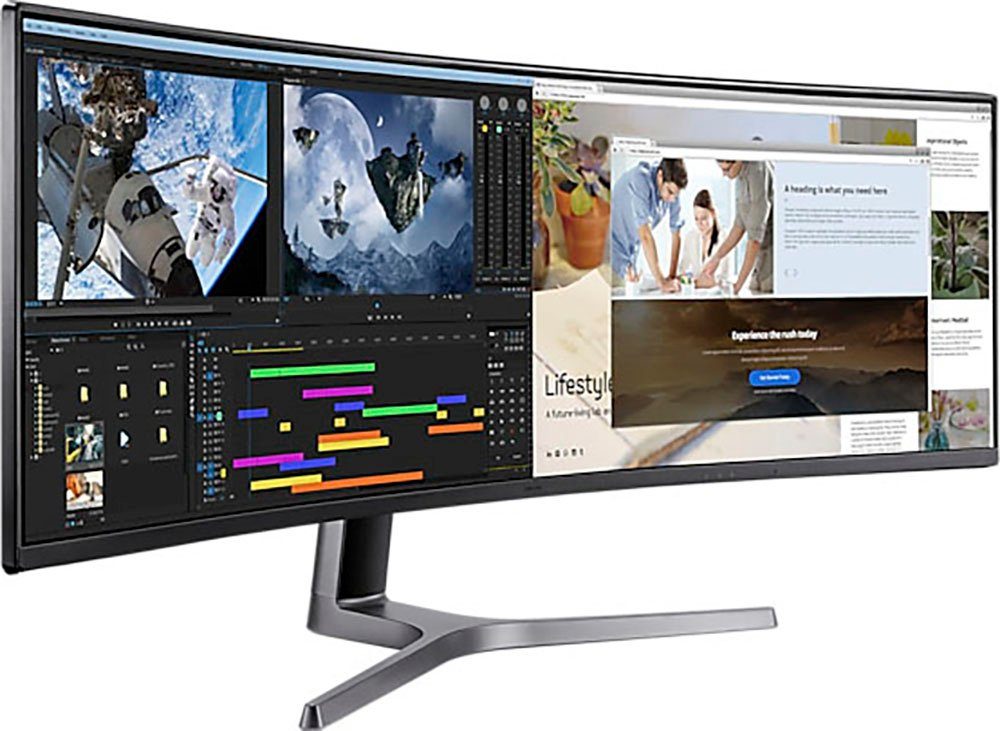 px, cm/49 1440 Curved-Gaming-OLED-Monitor ", LED) Samsung VA x (124 Reaktionszeit, Quad 5120 HD, Hz, ms 4 120 C49RG94SSP