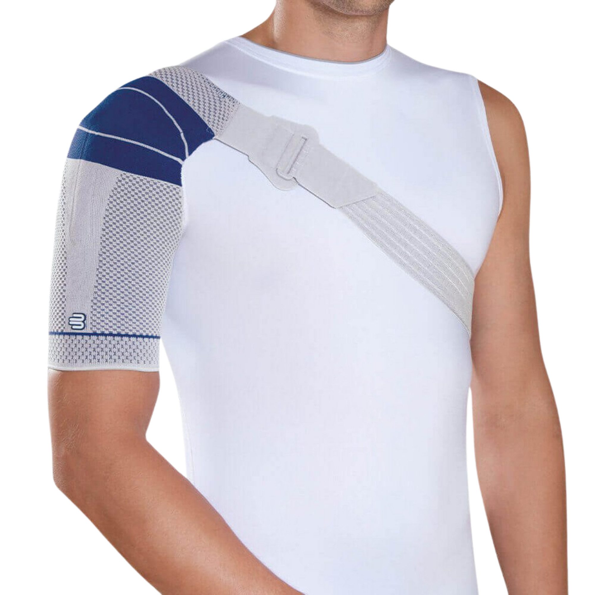 Schulterbandage OmoTrain S links und rechts Farbe: Titan