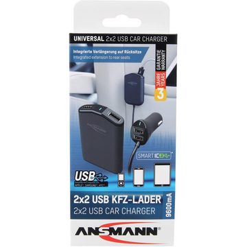 ANSMANN AG Ansmann In-Car USB-Ladegerät KFZ, LKW Ausgangsstrom (max) 9600 mA An USB-Ladegerät (In-Car)