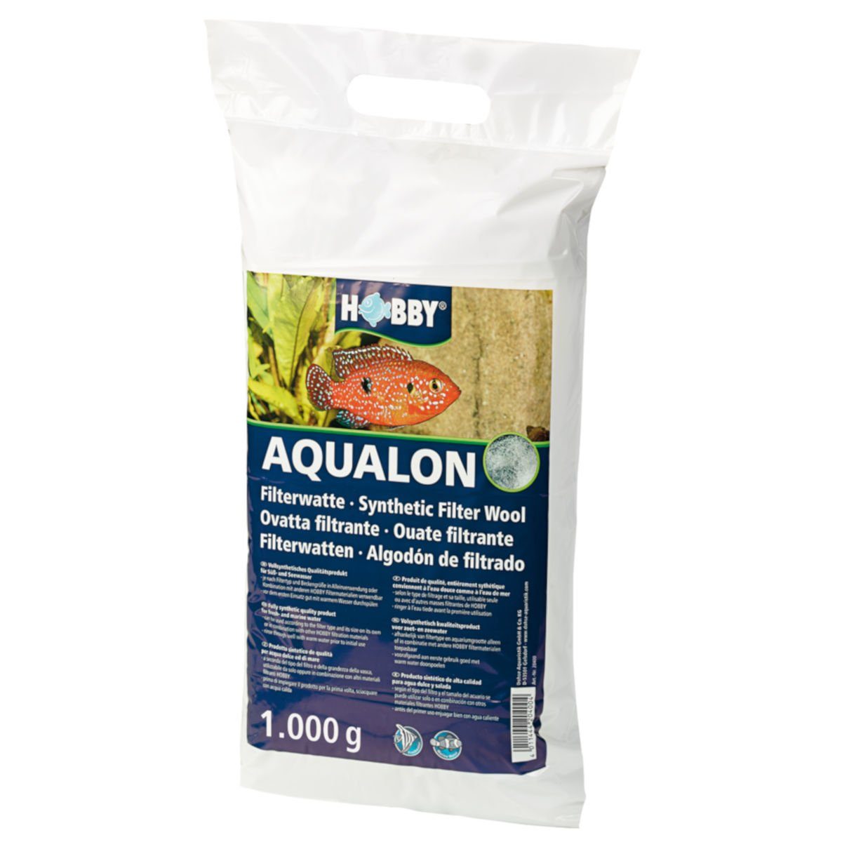 HOBBY Aquariumfilter Aqualon, Filterwatte, 1.000 g