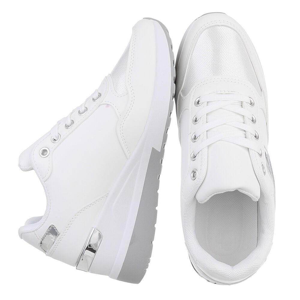 Ital-Design Damen Low-Top Freizeit Sneaker (88843625) Keilabsatz/Wedge Snea günstig online kaufen