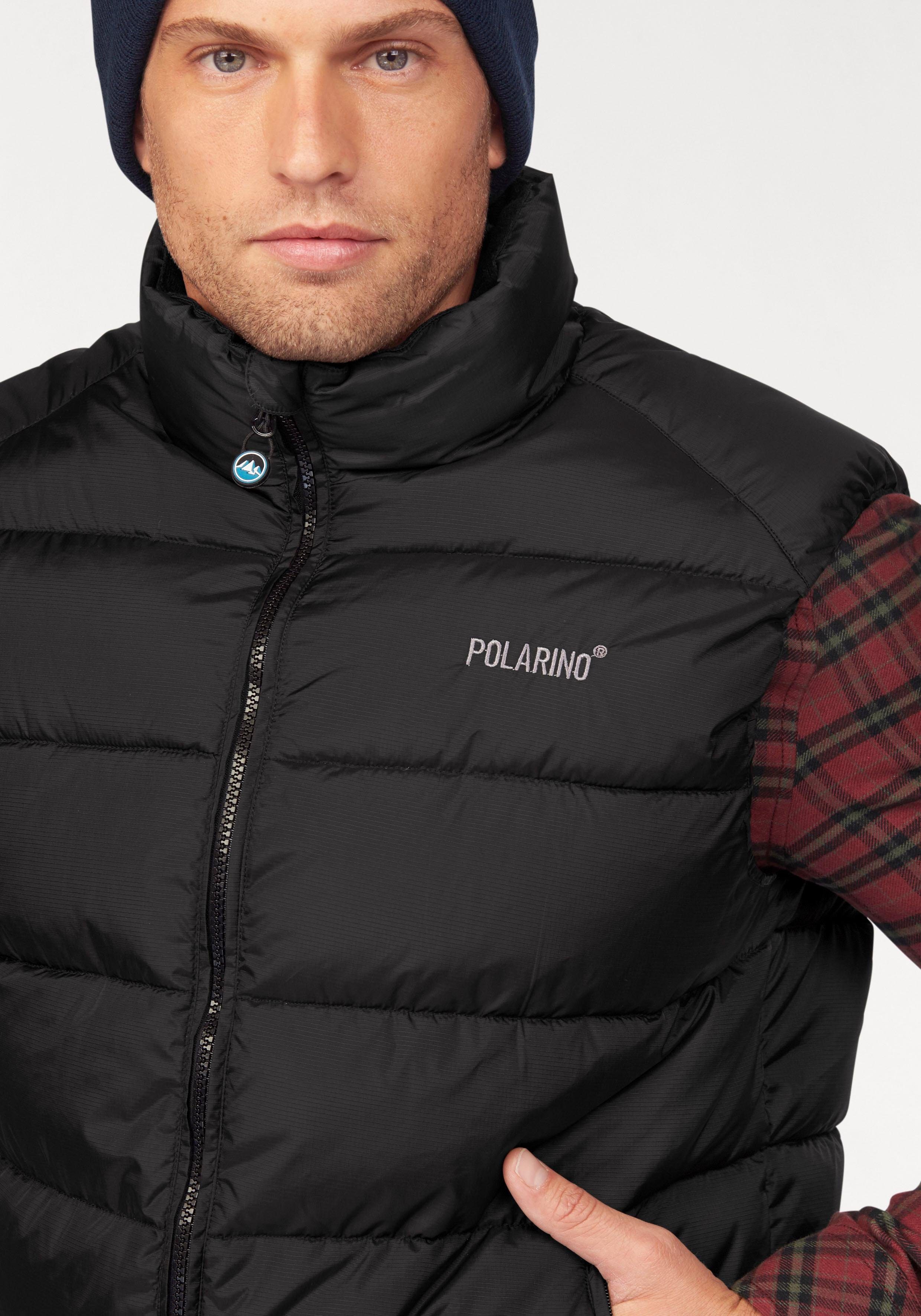 Polarino Steppweste mit Reißverschlusstaschen und Innentasche – Bild 3 von 5