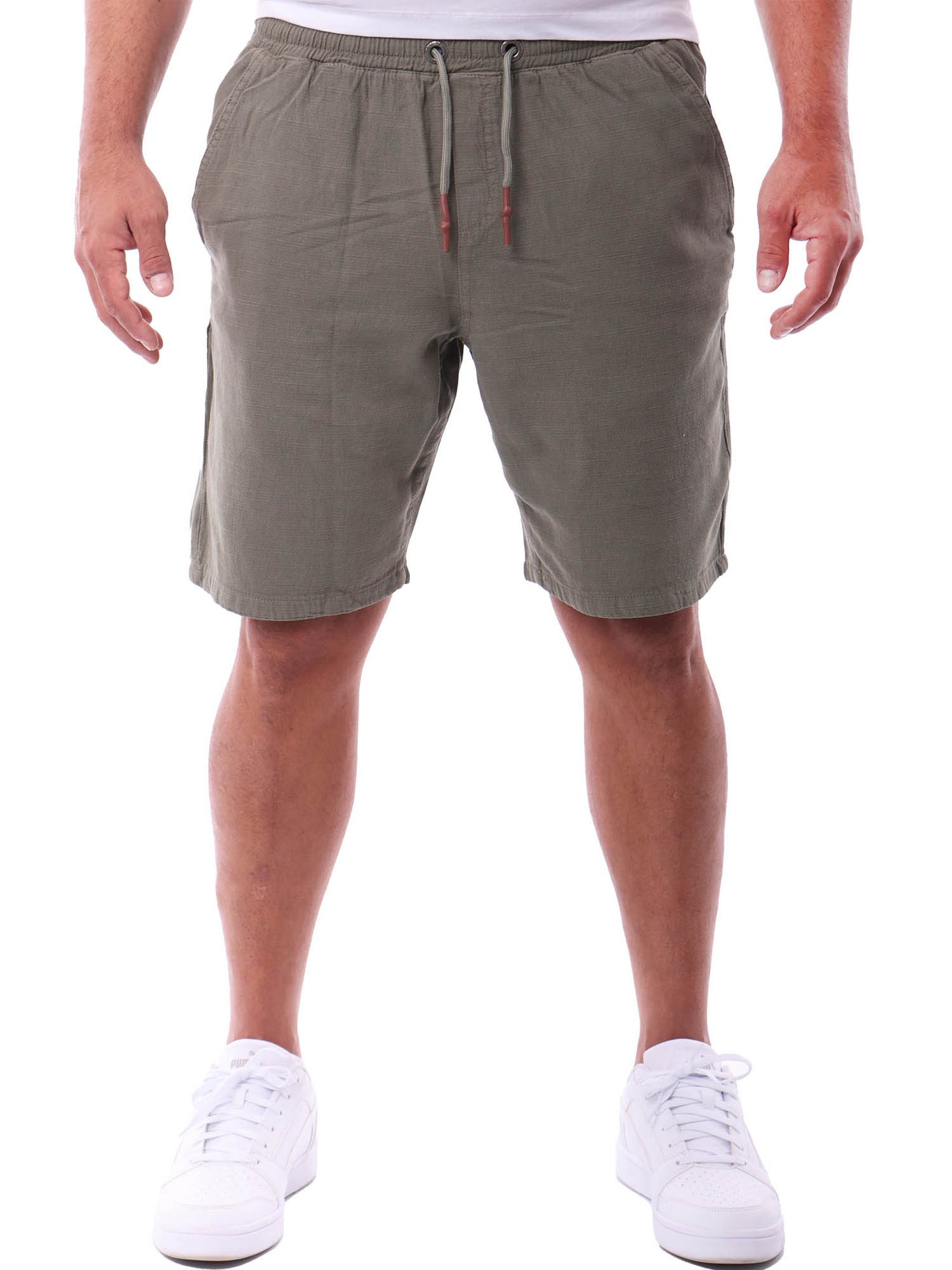 Reslad Leinenhose Reslad Kurze Hose Herren Baumwollhose Leinen-Shorts Stran günstig online kaufen