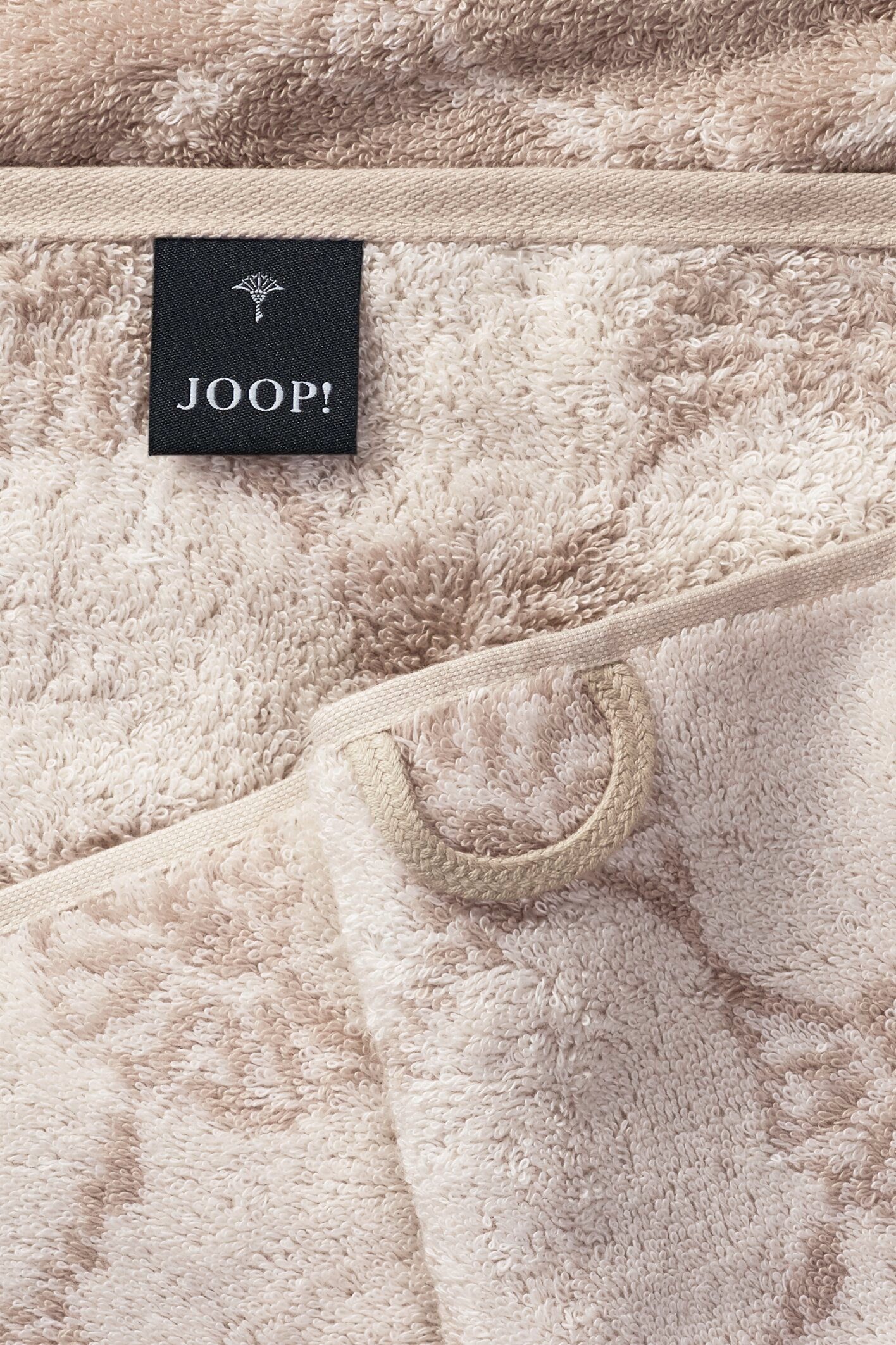 Joop! Saunatuch JOOP! CORNFLOWER Saunatuch, Textil - LIVING (1-St) Sand CLASSIC