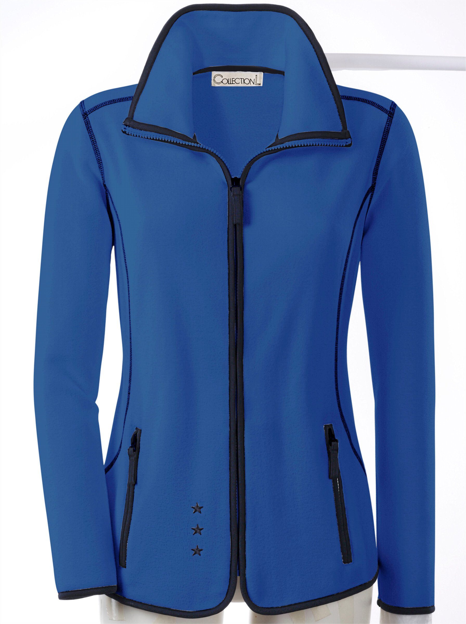 Fleecejacke Fleece-Jacke Langarm