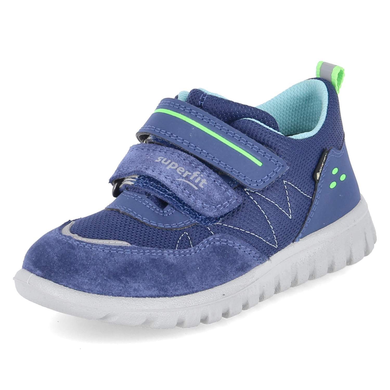 Superfit Superfit 1-006182-8040 Unisex Synthetik, Leder & Textil blue Schlupfstiefel – Bild 2 von 5