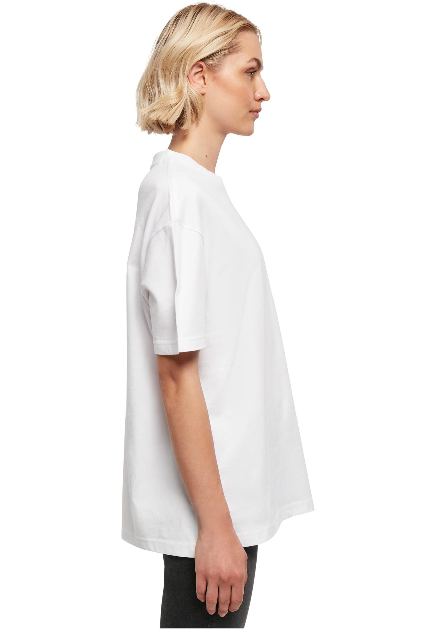 urbandreamz T-Shirt Damen Kurzarm Rundhals Oversized Boyfriend Shirt weit lang – Bild 4 von 5