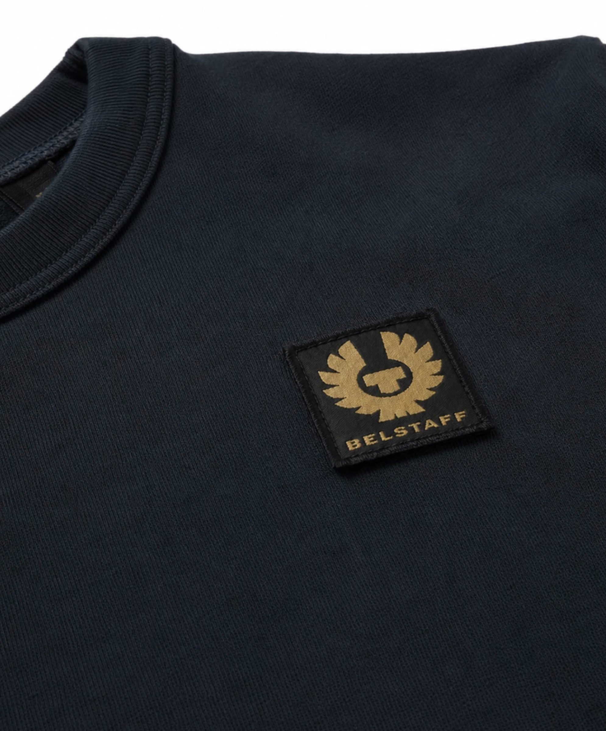 Belstaff Longsleeve T-Shirt London Retro Phoenix Patch Iconic Tee Modern Cut (1-tlg) Ideal für Alltag, Business Casual und Freizeit – Bild 3 von 5