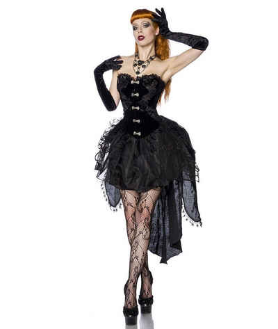 Punk Rave Kostüm Gothic-Kleid Asymmetrische Burlesque Kostüm Karneval Halloween