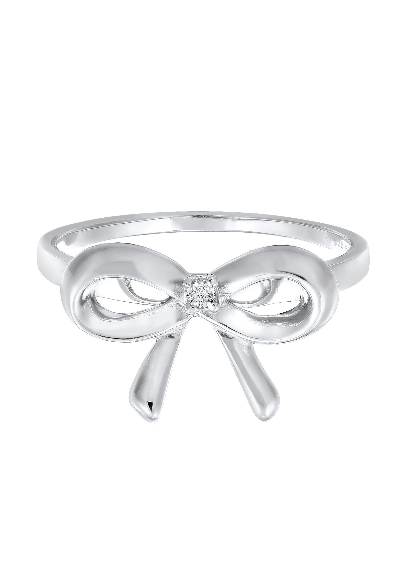 Elli DIAMONDS Verlobungsring Schleife Diamant Weiß günstig online kaufen