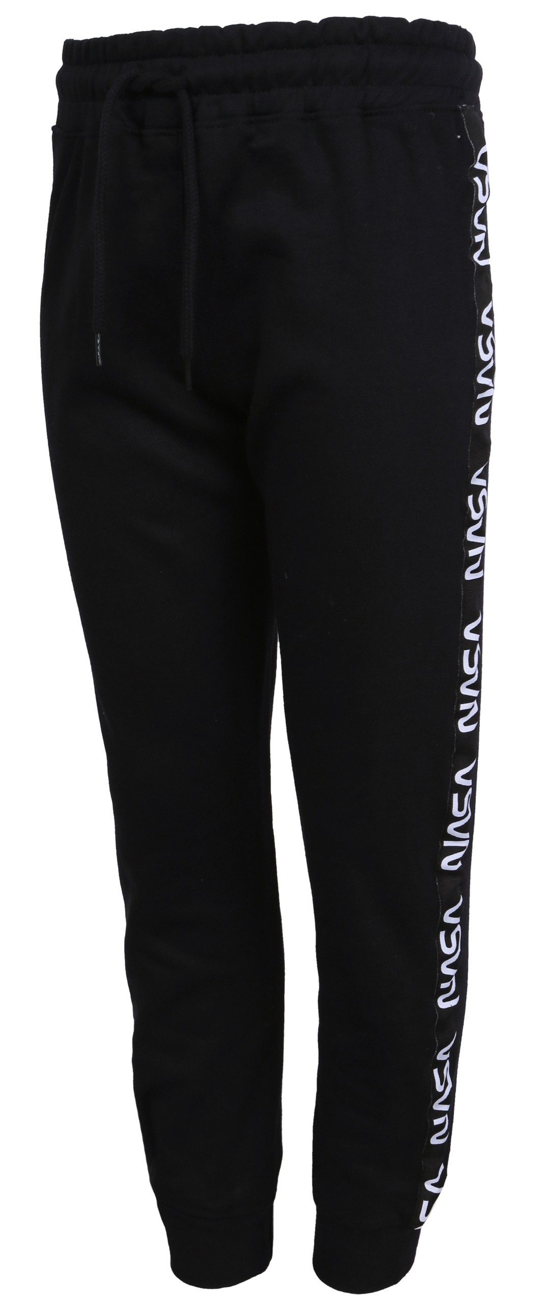 Sarcia.eu Jogginghose Schwarze, warme Jogginghose für Jungen mit Streifen NASA 8 Jahre