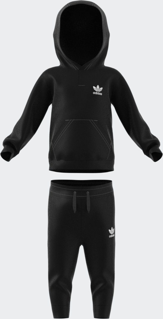 adidas Originals Trainingsanzug ADICOLOR HOODIE-SET BLACK (2-tlg)