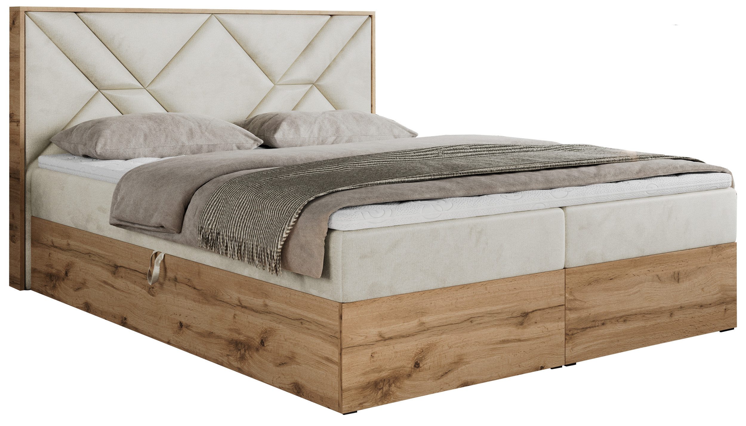 MKS MÖBEL Boxspringbett GUNAR (Set, Packung, günstig online kaufen