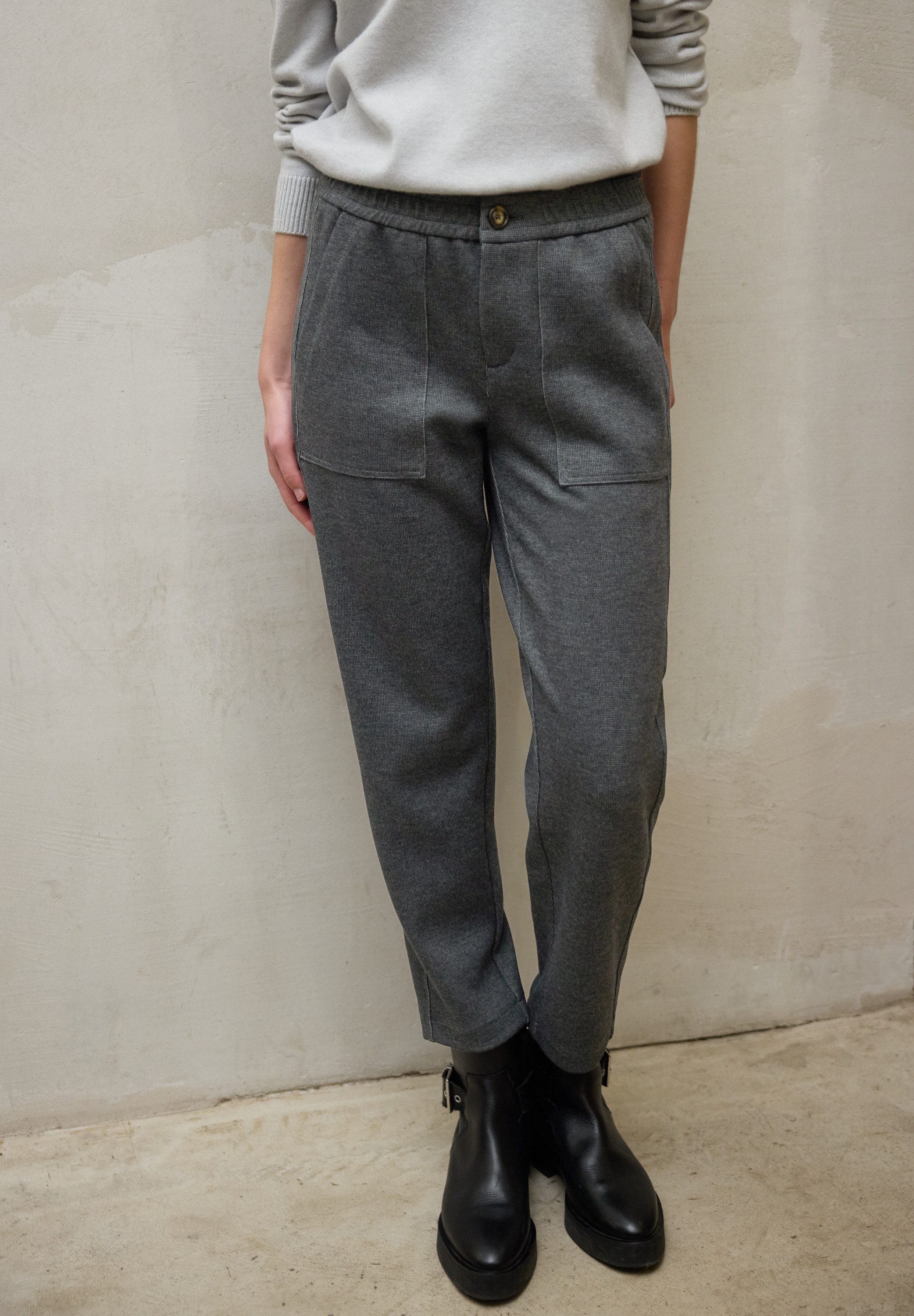 STREET ONE STUDIO Stoffhose Middle Waist