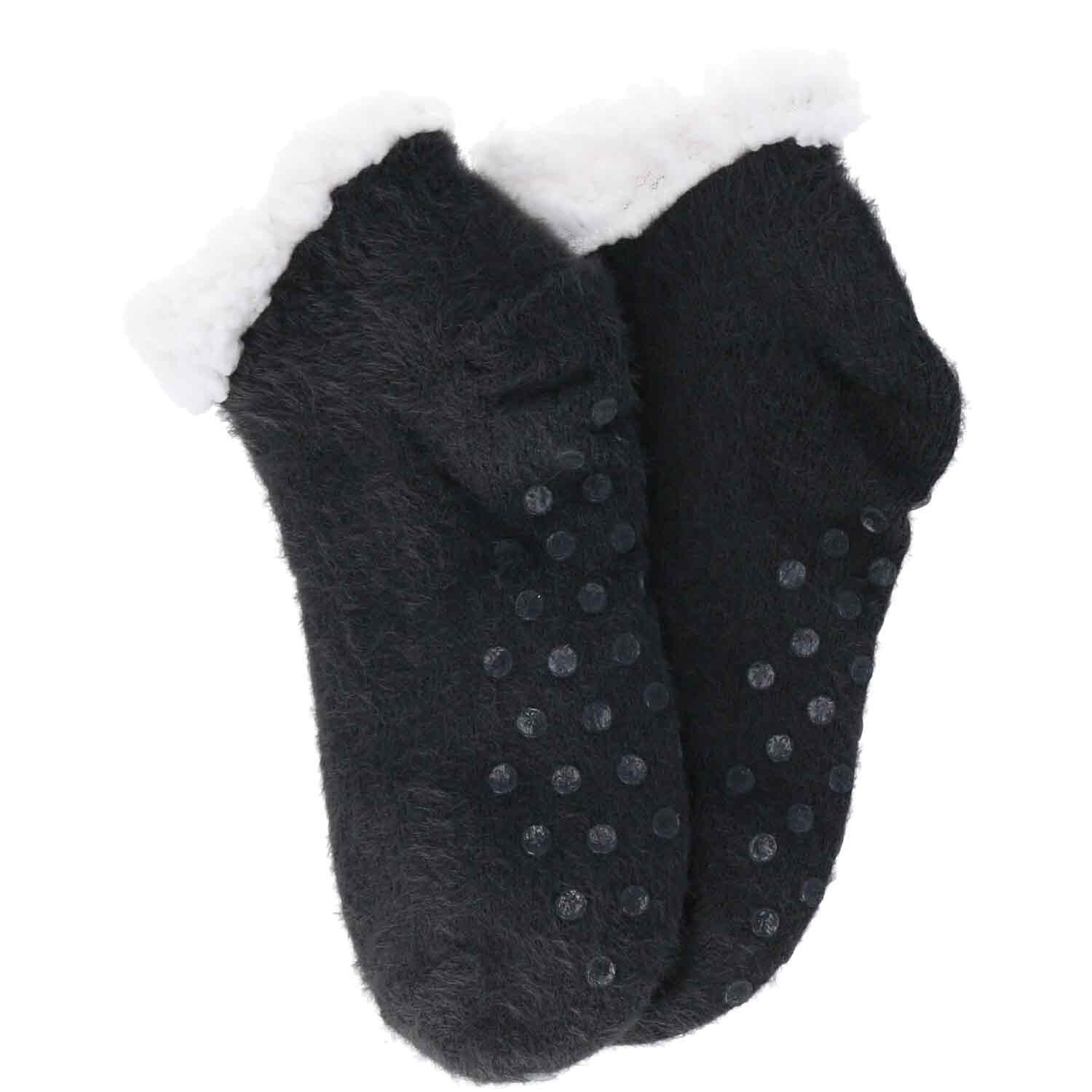 Haussocken Antonio Damen Hüttensocken Knöchelhoch dark grey