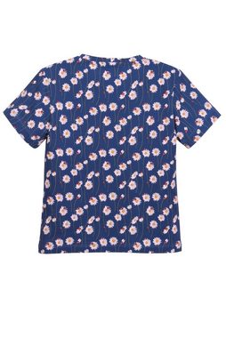 coolismo T-Shirt Print-Shirt für Mädchen mit Gänseblümchen Rundhalsausschnitt, Alloverprint, Baumwolle