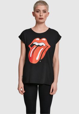 Merchcode Kurzarmshirt Damen Ladies Rolling Stones Tongue Tee (1-tlg)