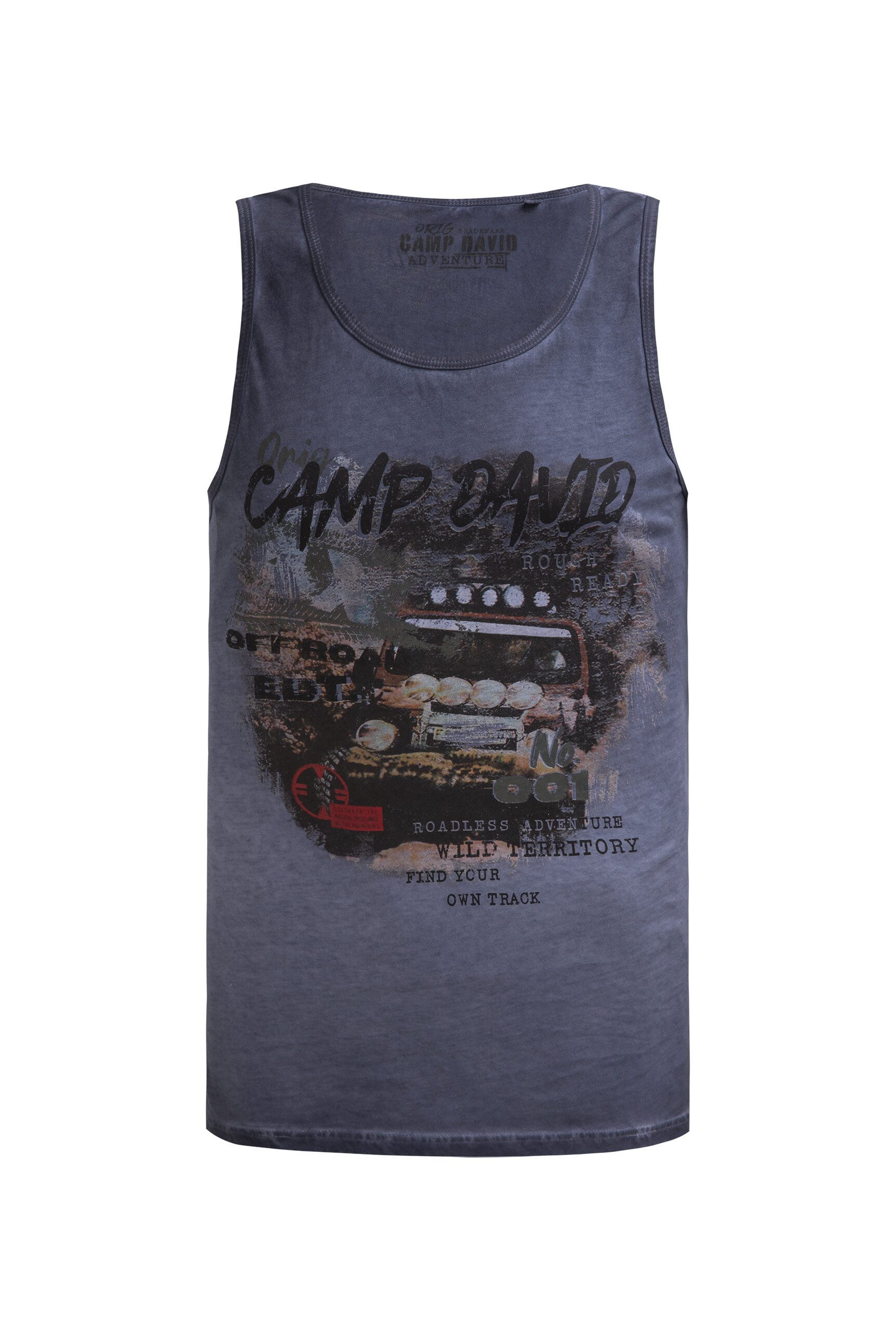 CAMP DAVID Tanktop aus Baumwolle