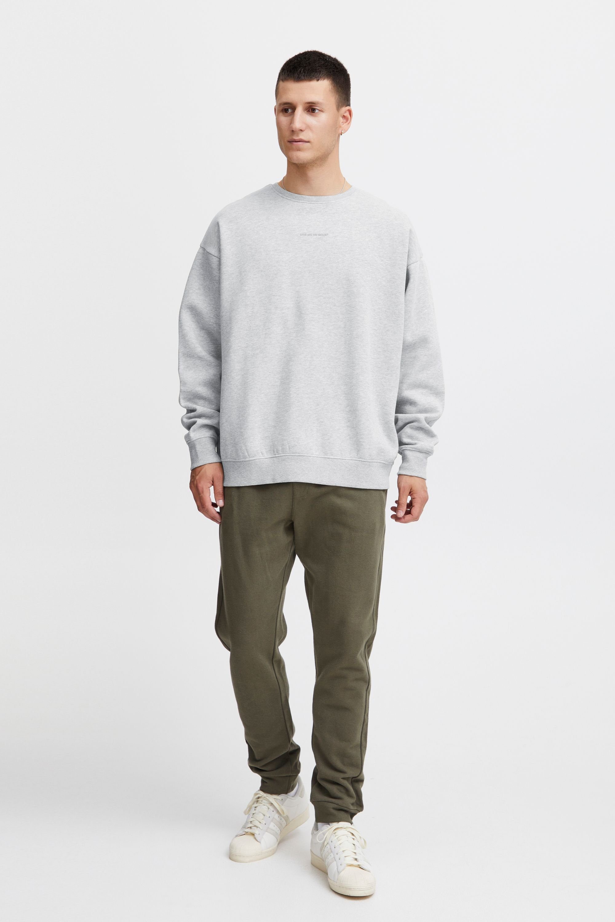 Blend Longpullover BHSweatshirt Klassischer Sweatpullover mit Rundhalsausschnitt